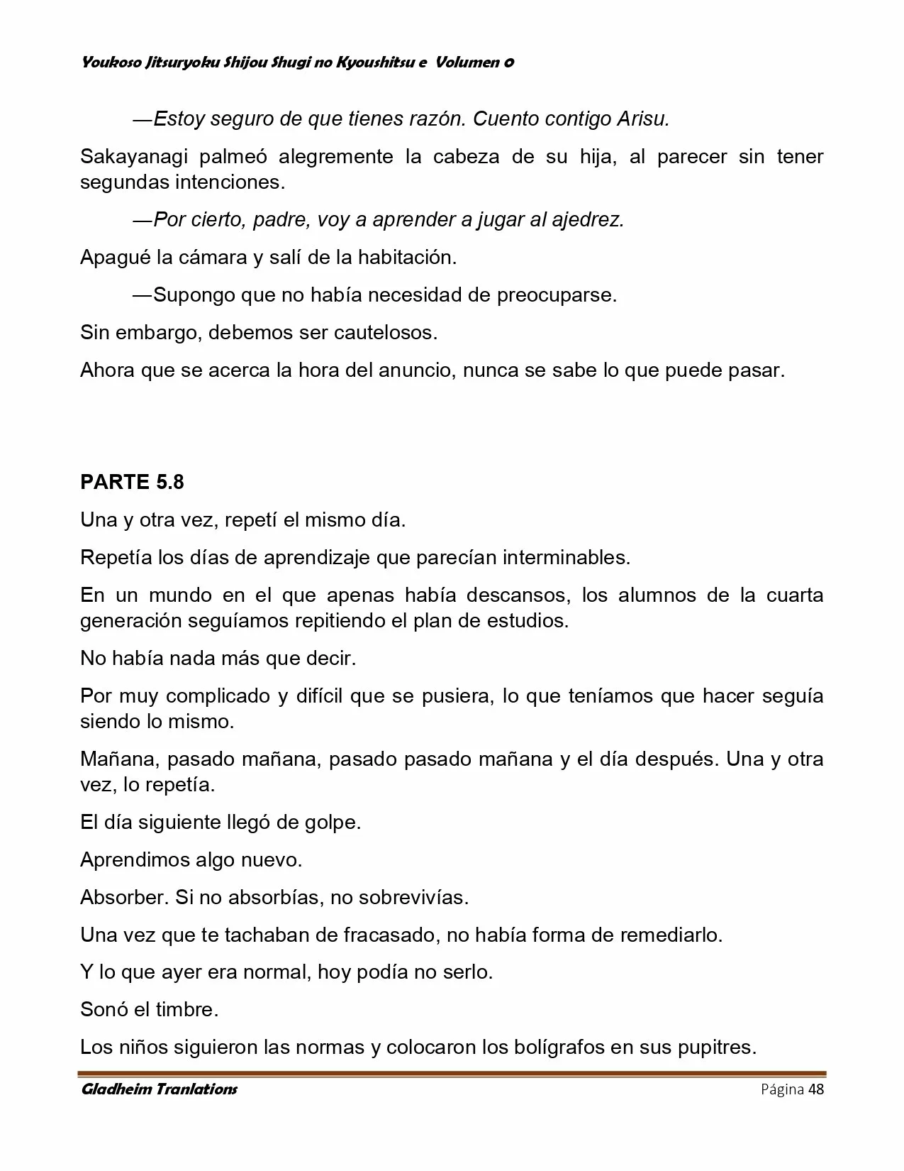 Página 48 del Manga