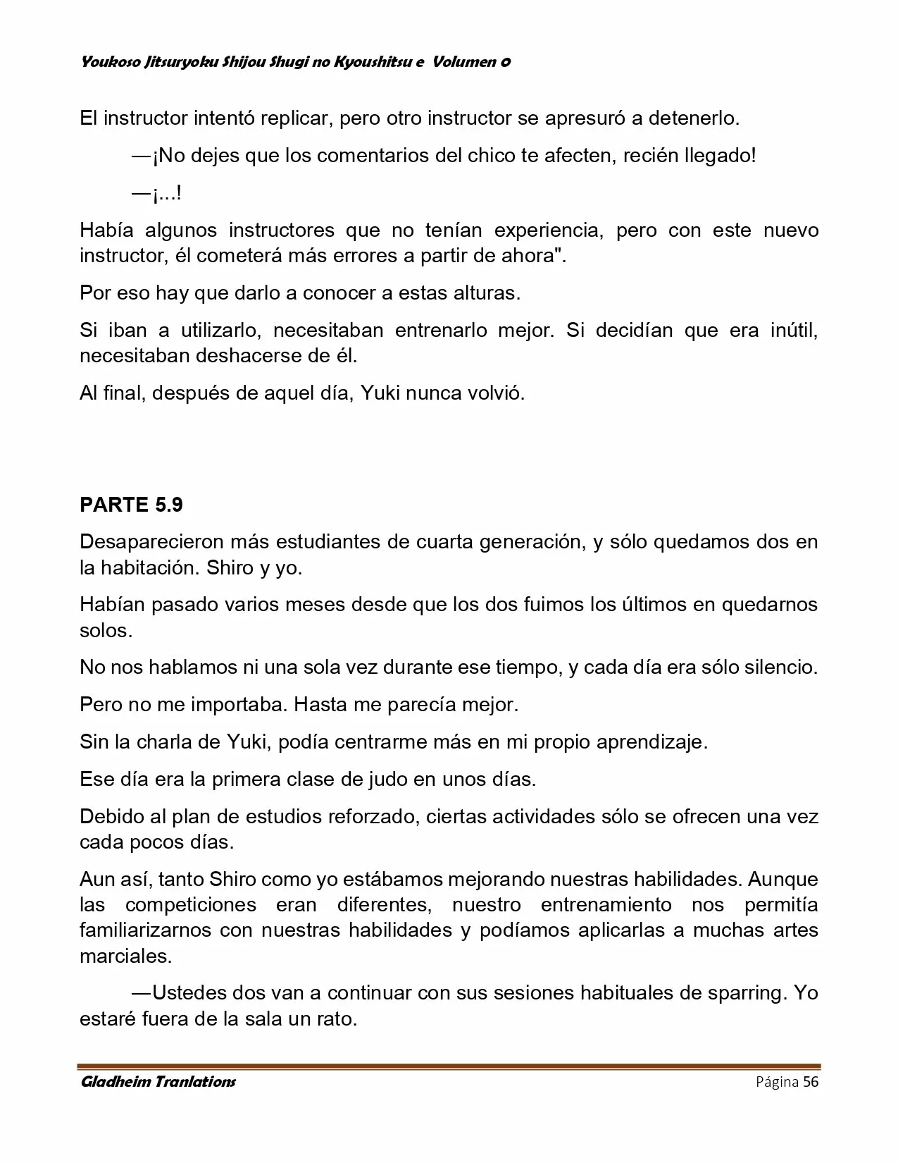 Página 56 del Manga