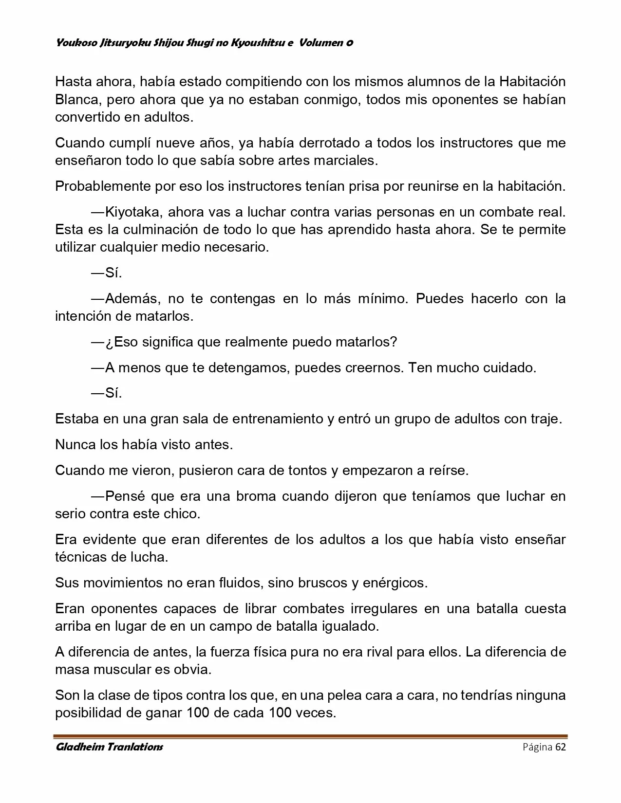 Página 62 del Manga