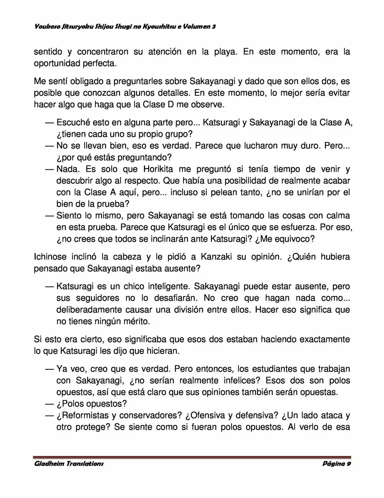 Página 9 del Manga