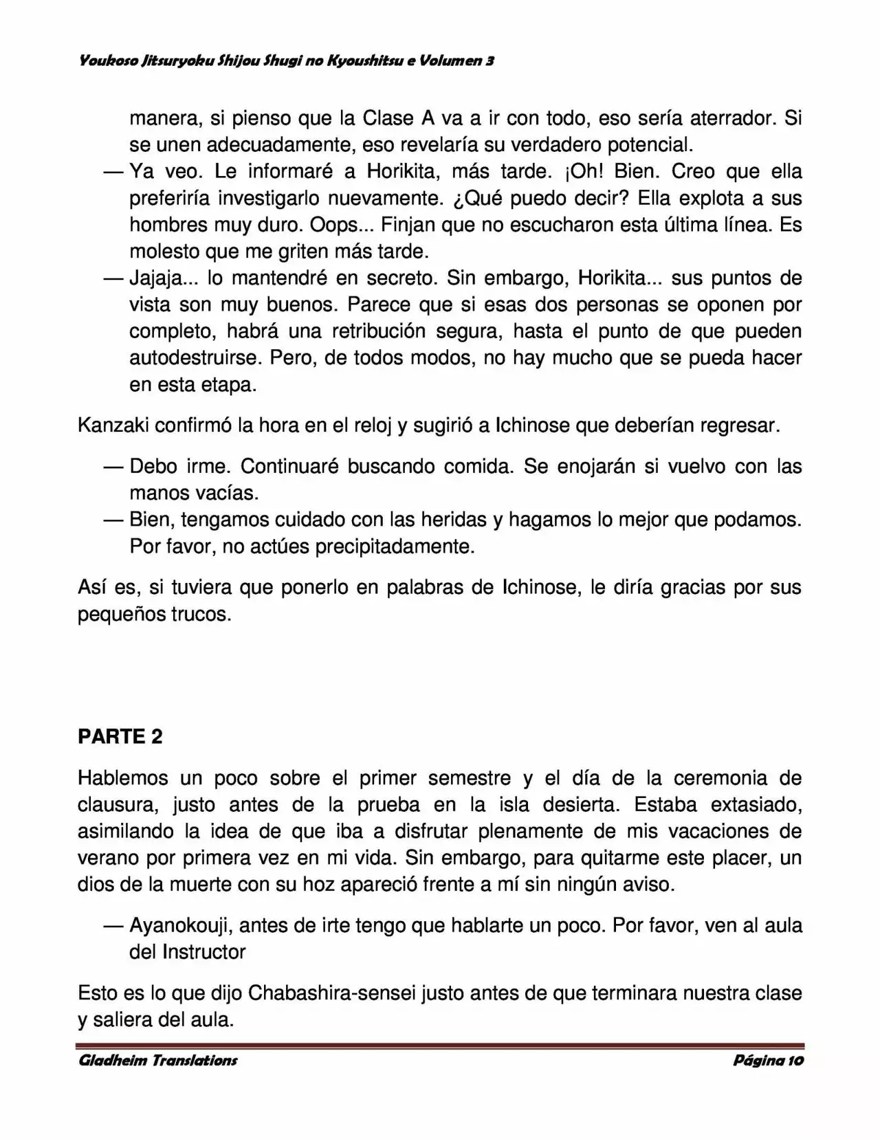 Página 10 del Manga