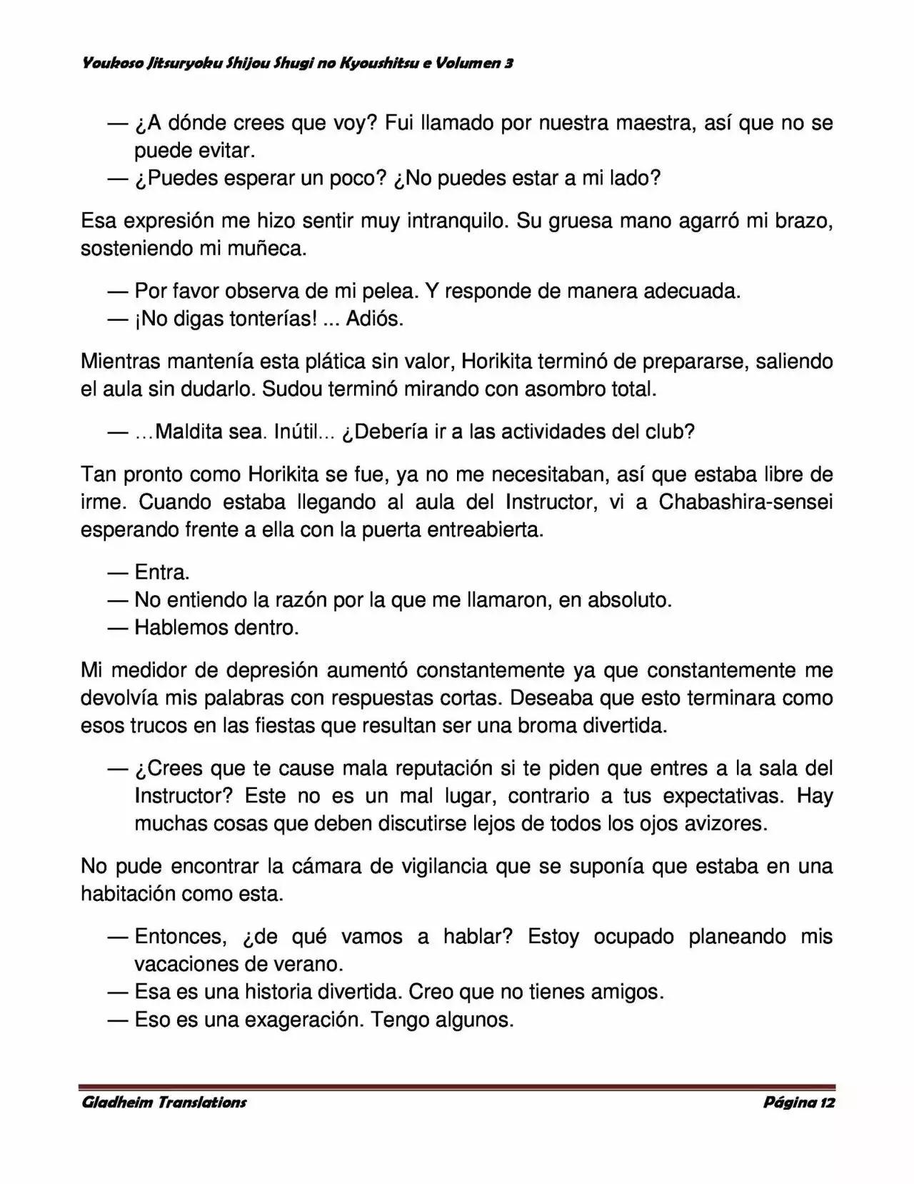 Página 12 del Manga