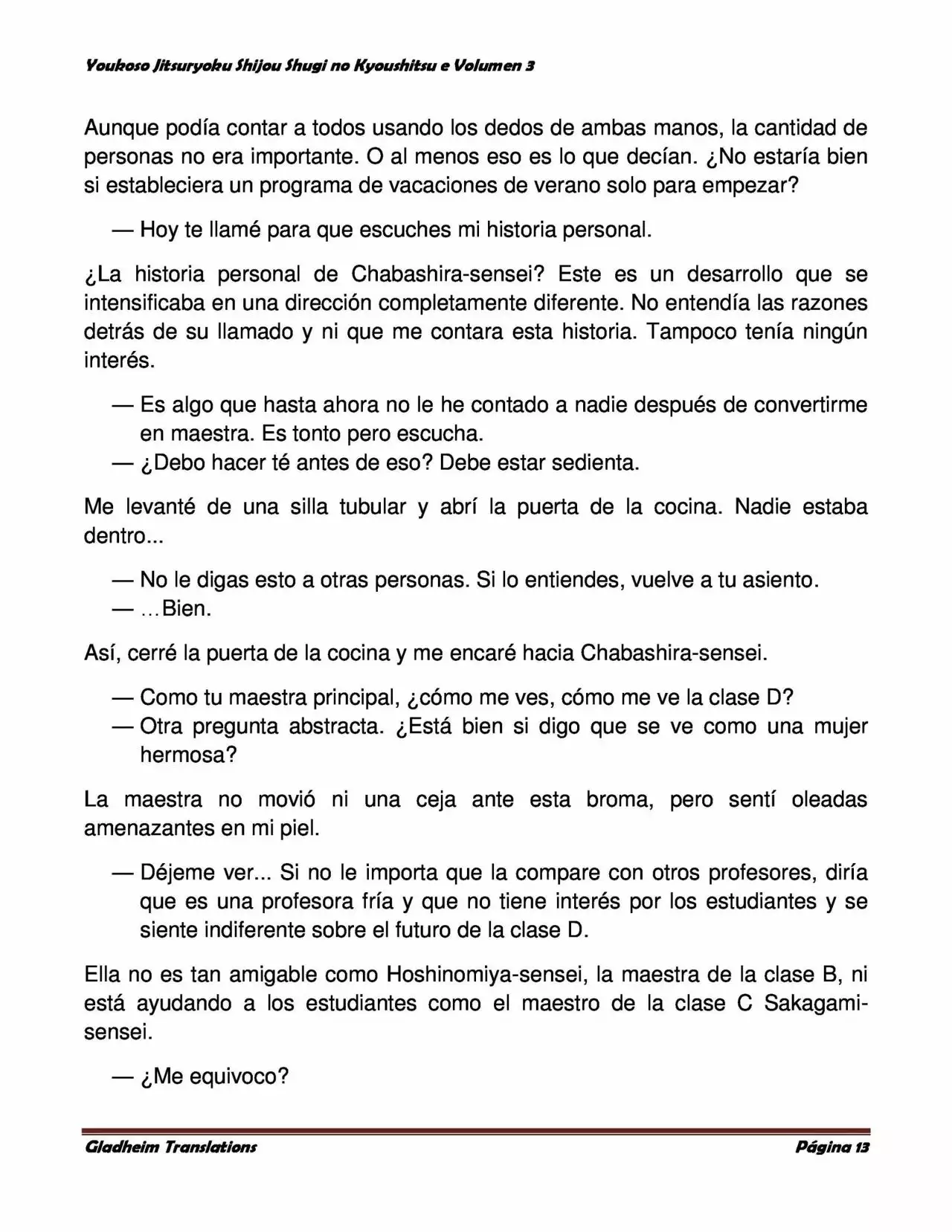 Página 13 del Manga