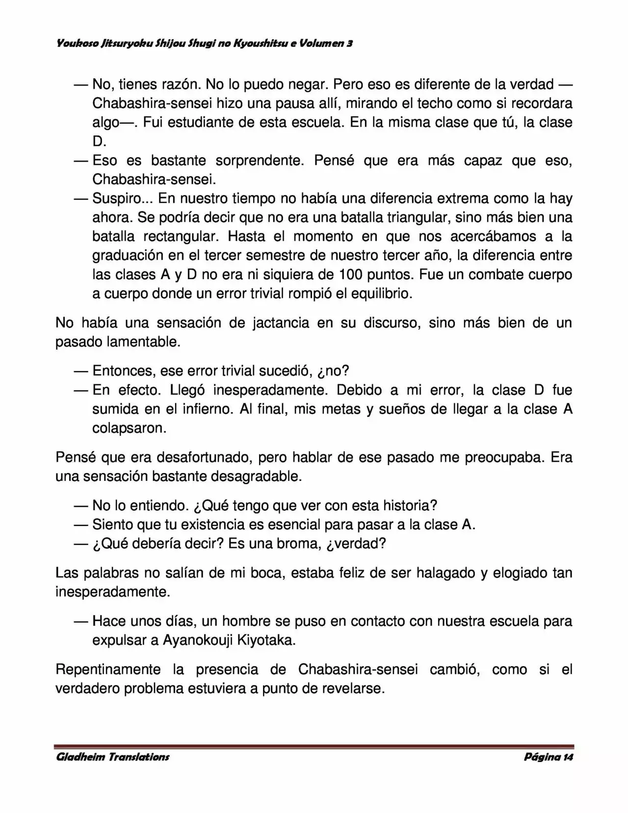 Página 14 del Manga