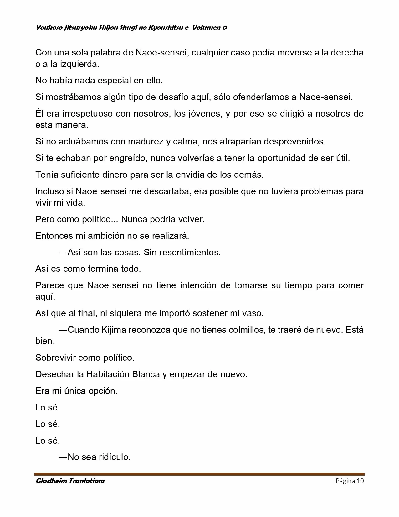 Página 10 del Manga