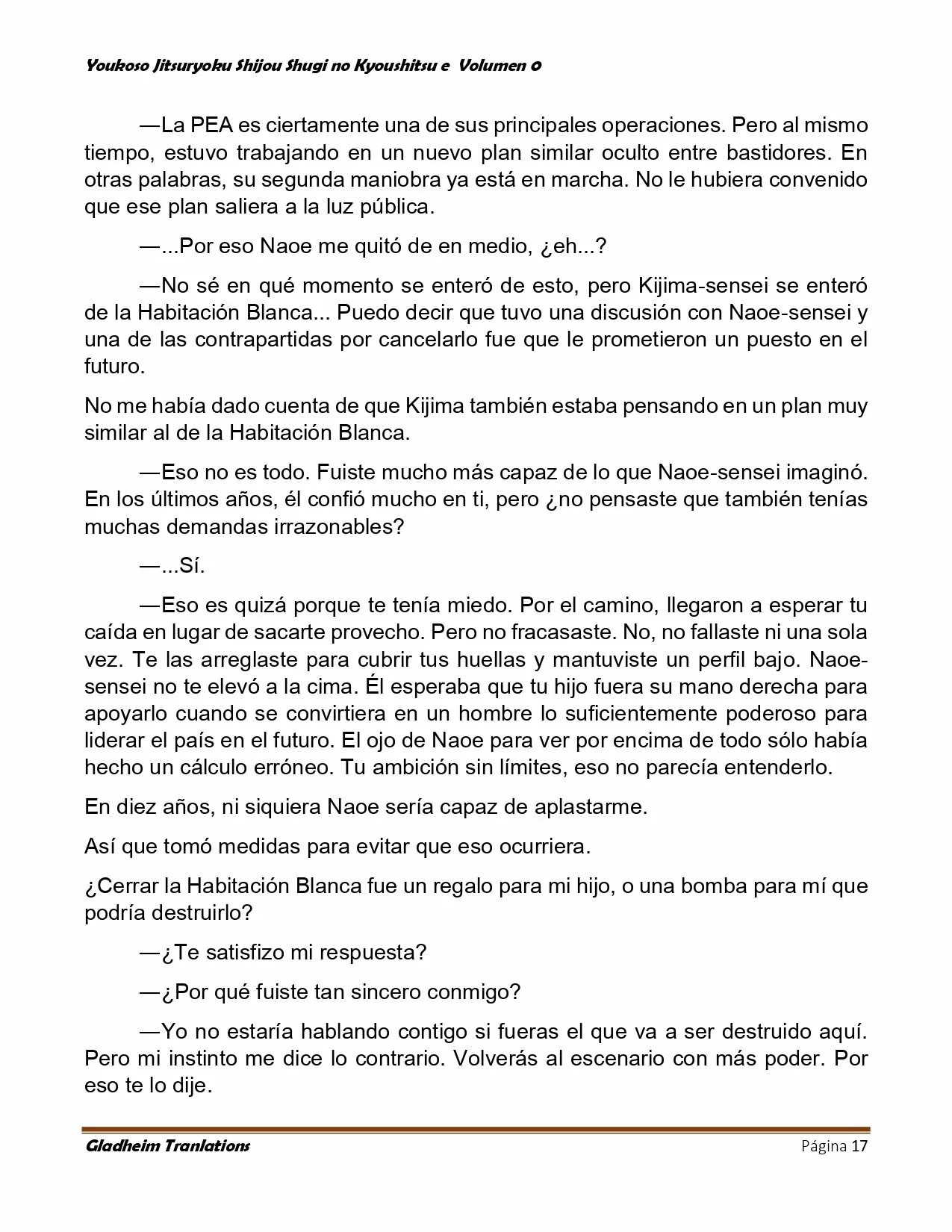 Página 17 del Manga