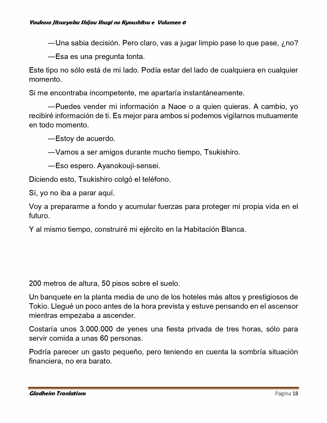 Página 18 del Manga