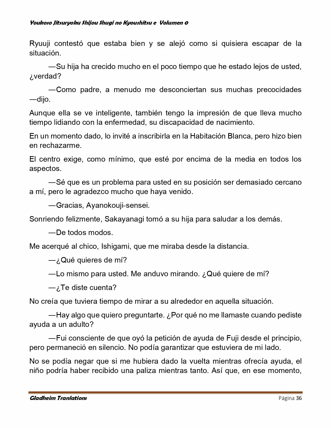 Página 36 del Manga