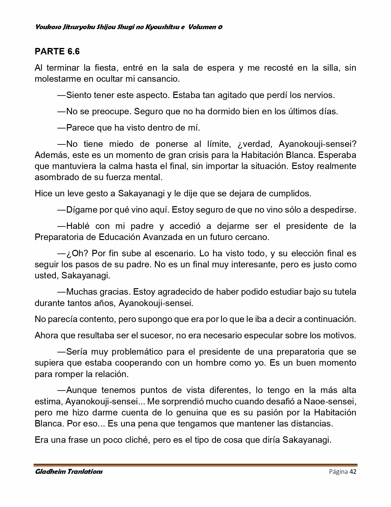 Página 42 del Manga