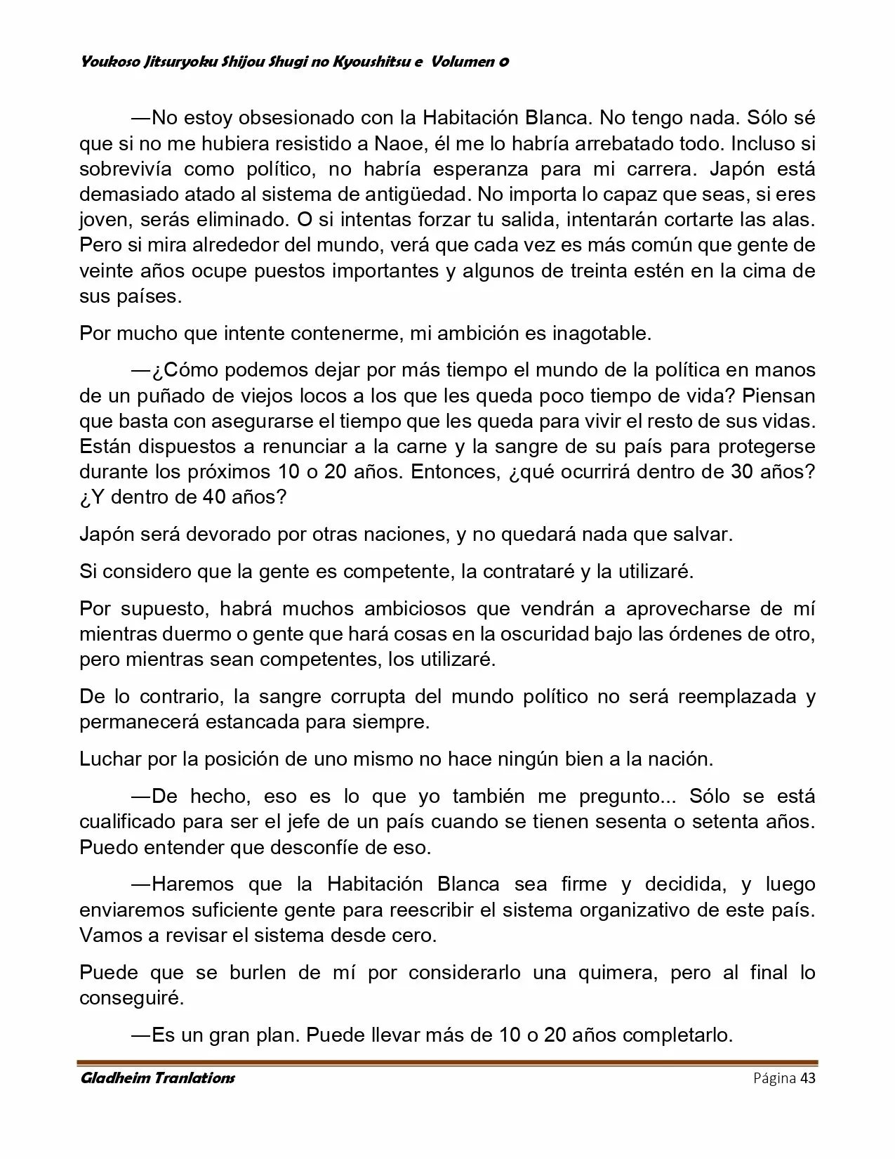 Página 43 del Manga