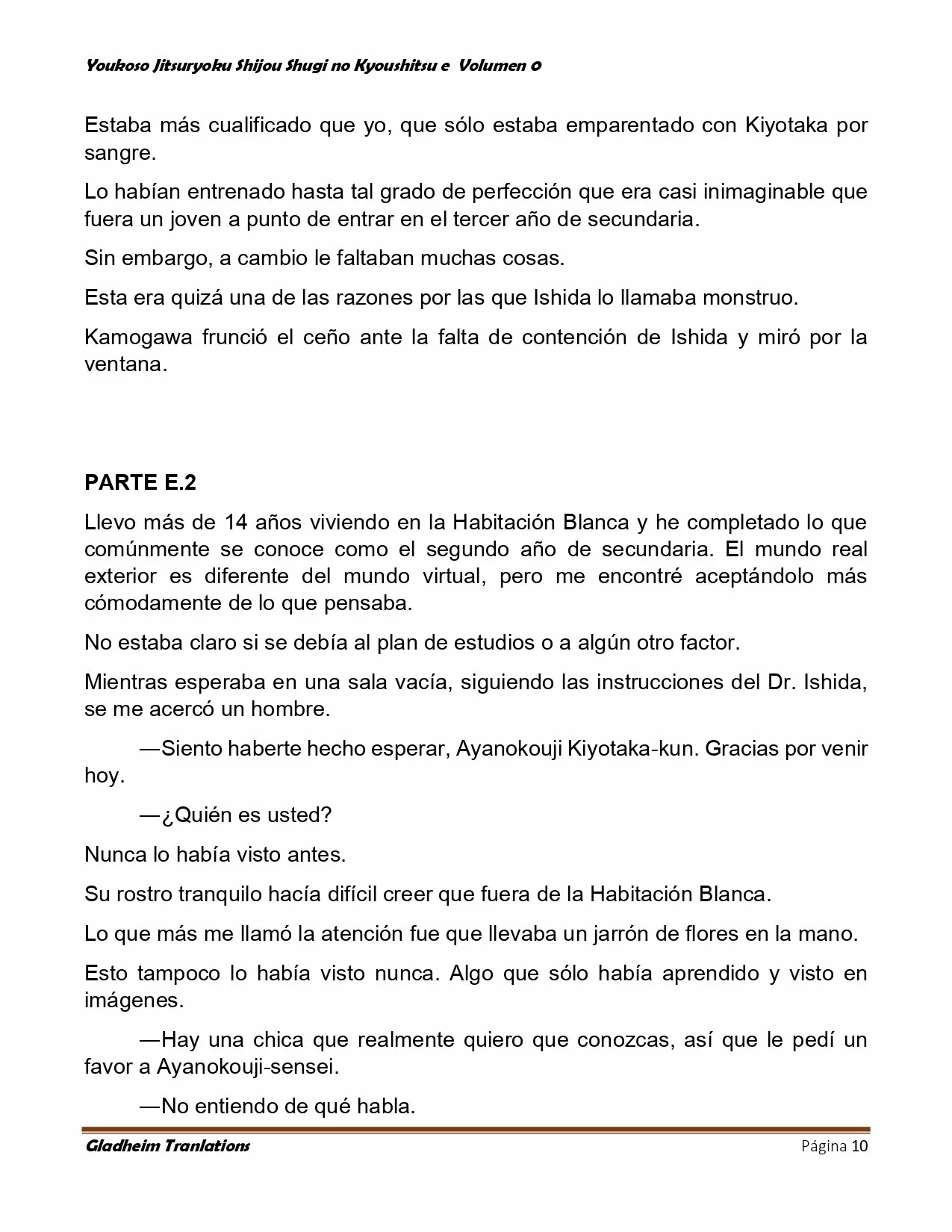 Página 10 del Manga