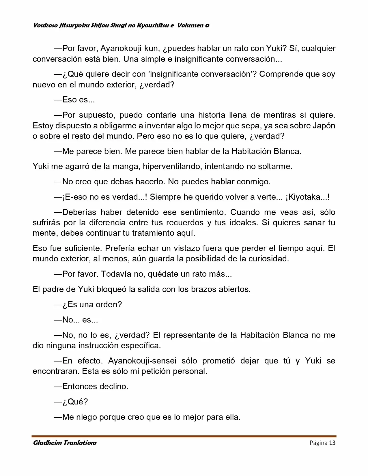 Página 13 del Manga