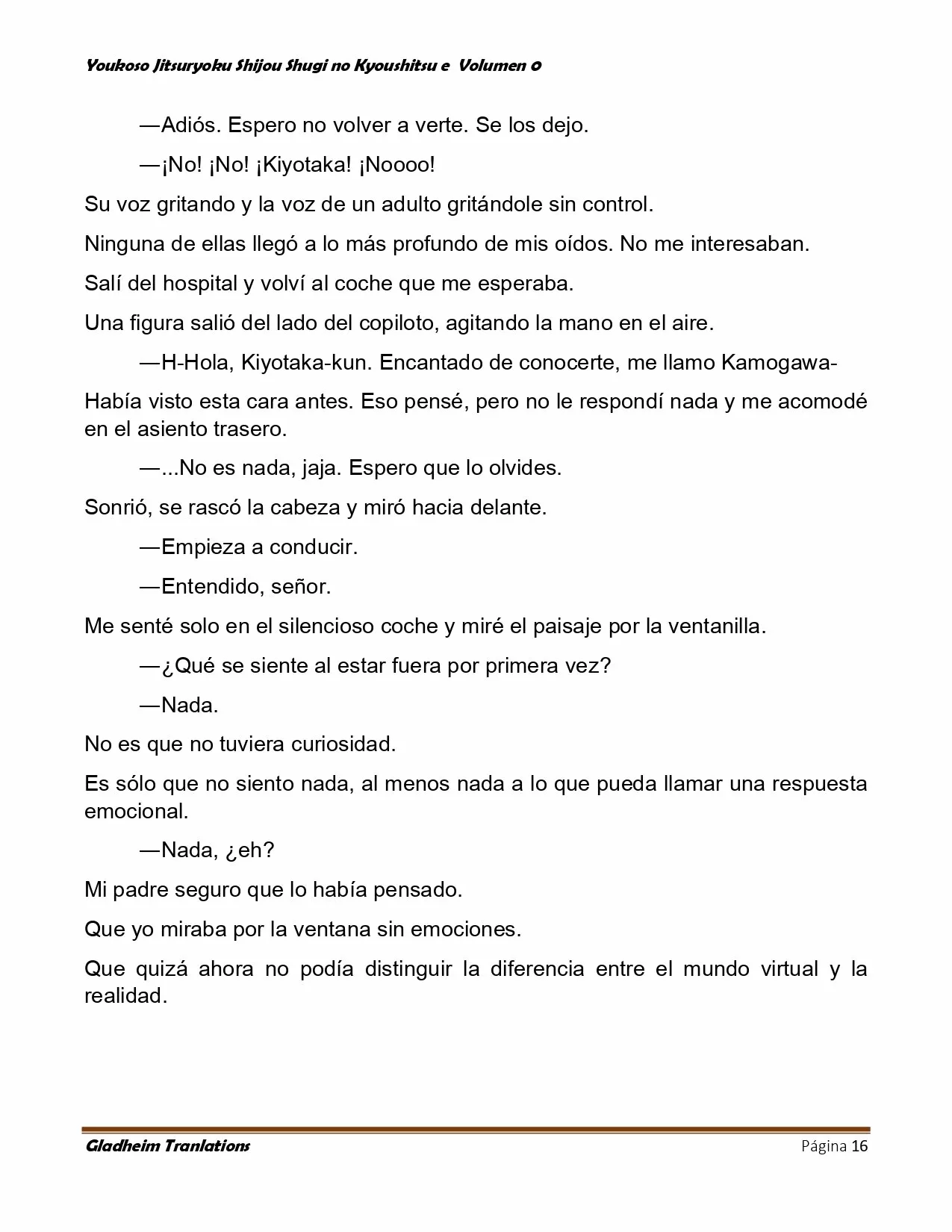 Página 16 del Manga