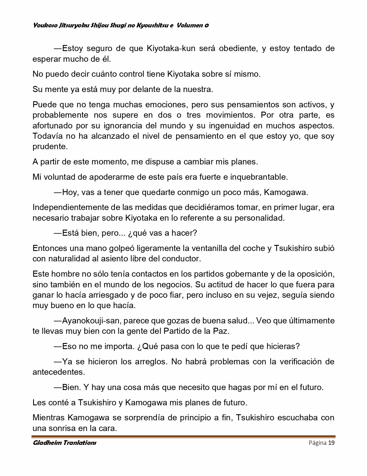 Página 19 del Manga