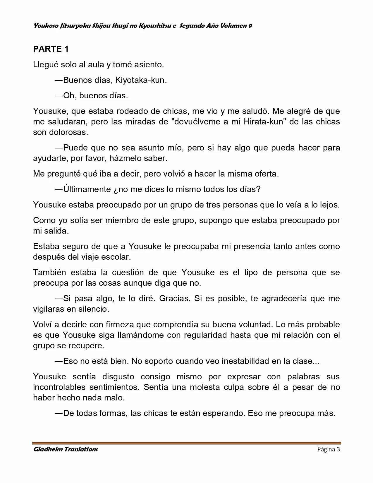 Página 3 del Manga