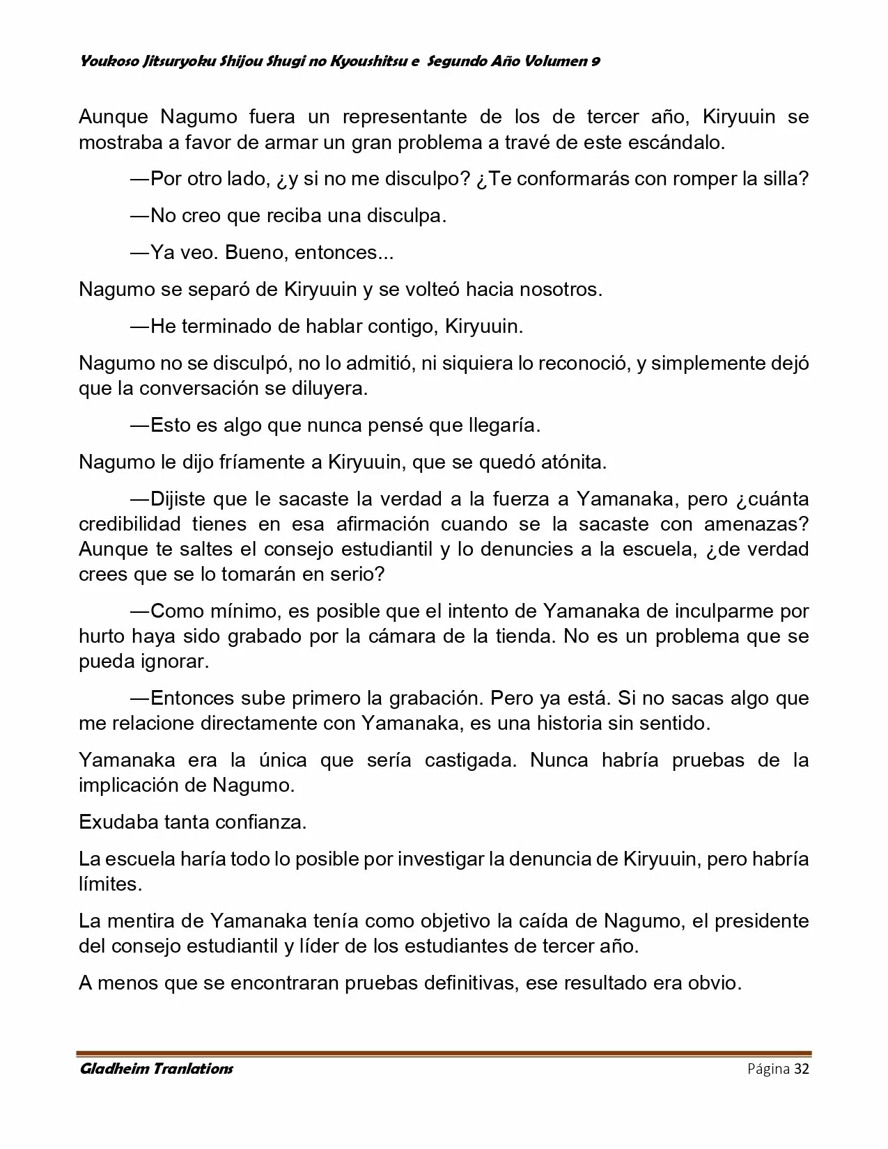 Página 32 del Manga