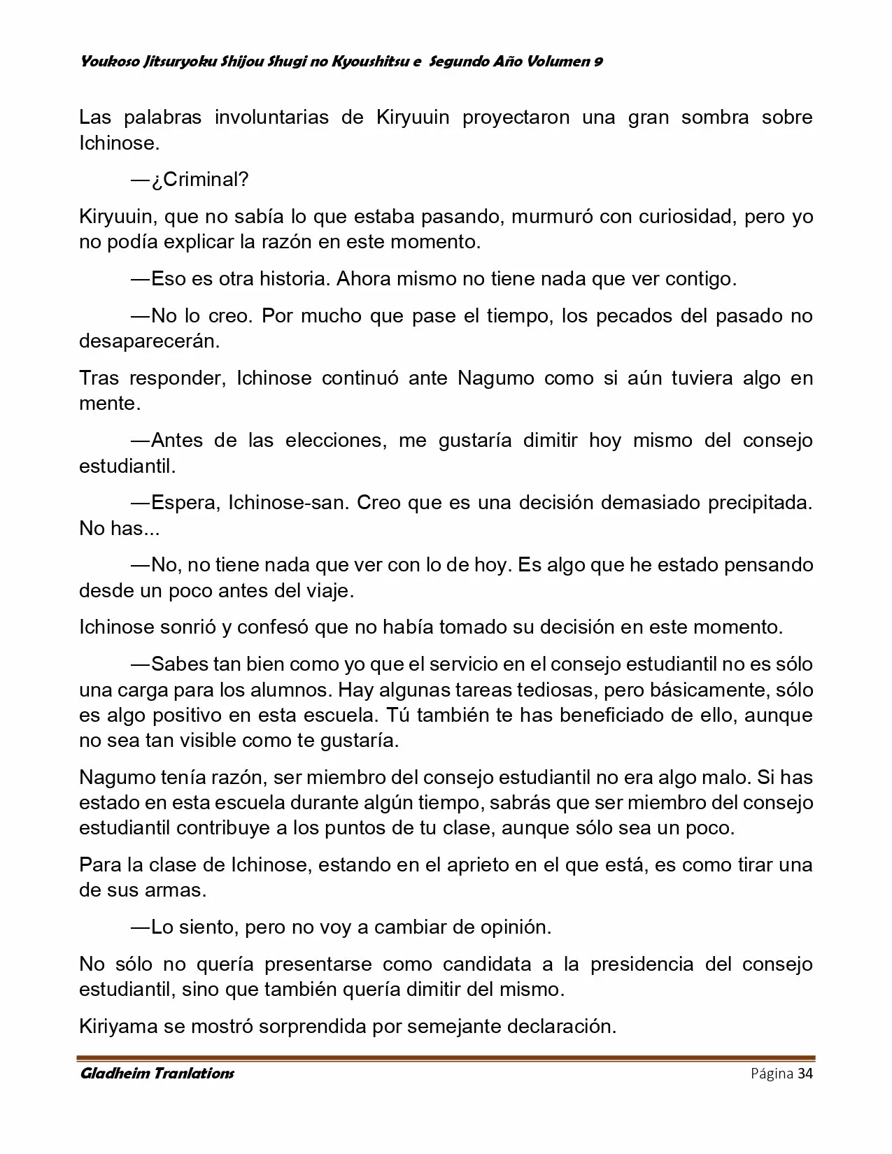 Página 34 del Manga