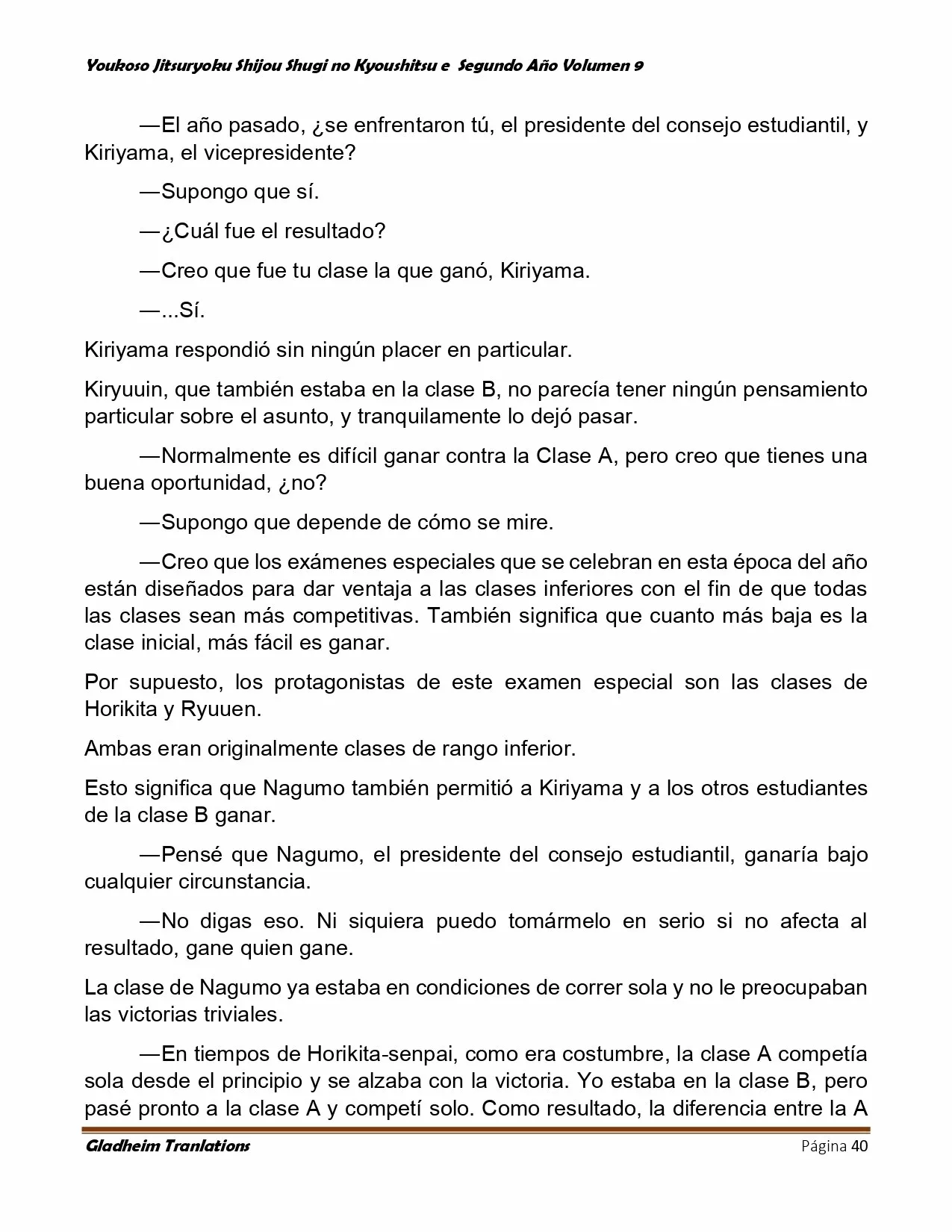 Página 40 del Manga