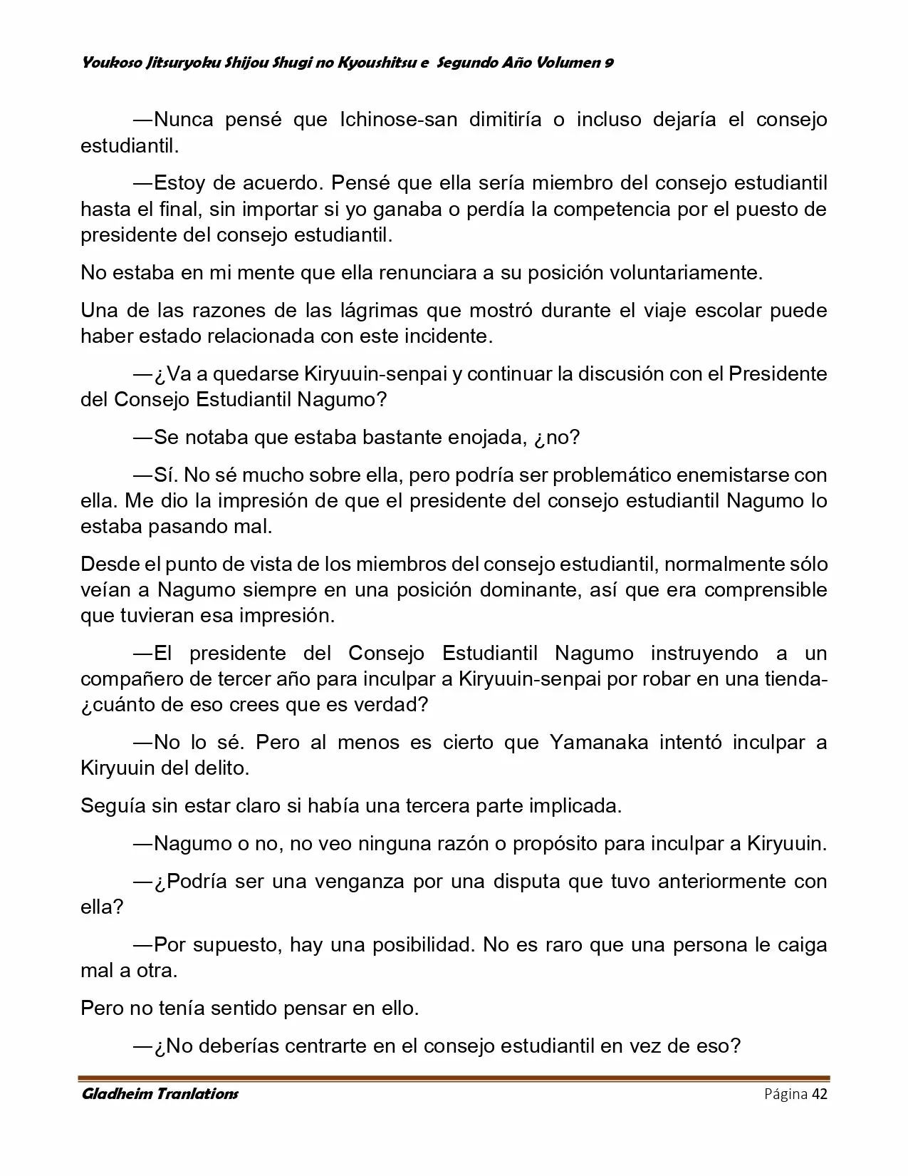 Página 42 del Manga