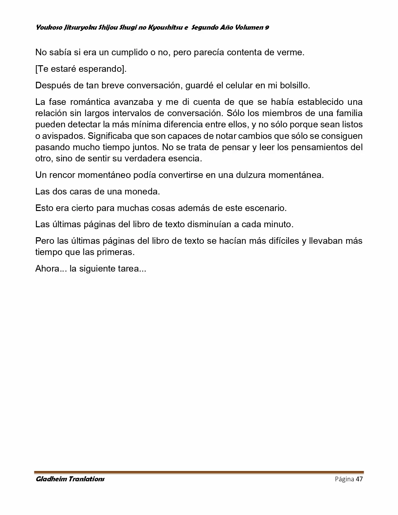 Página 47 del Manga