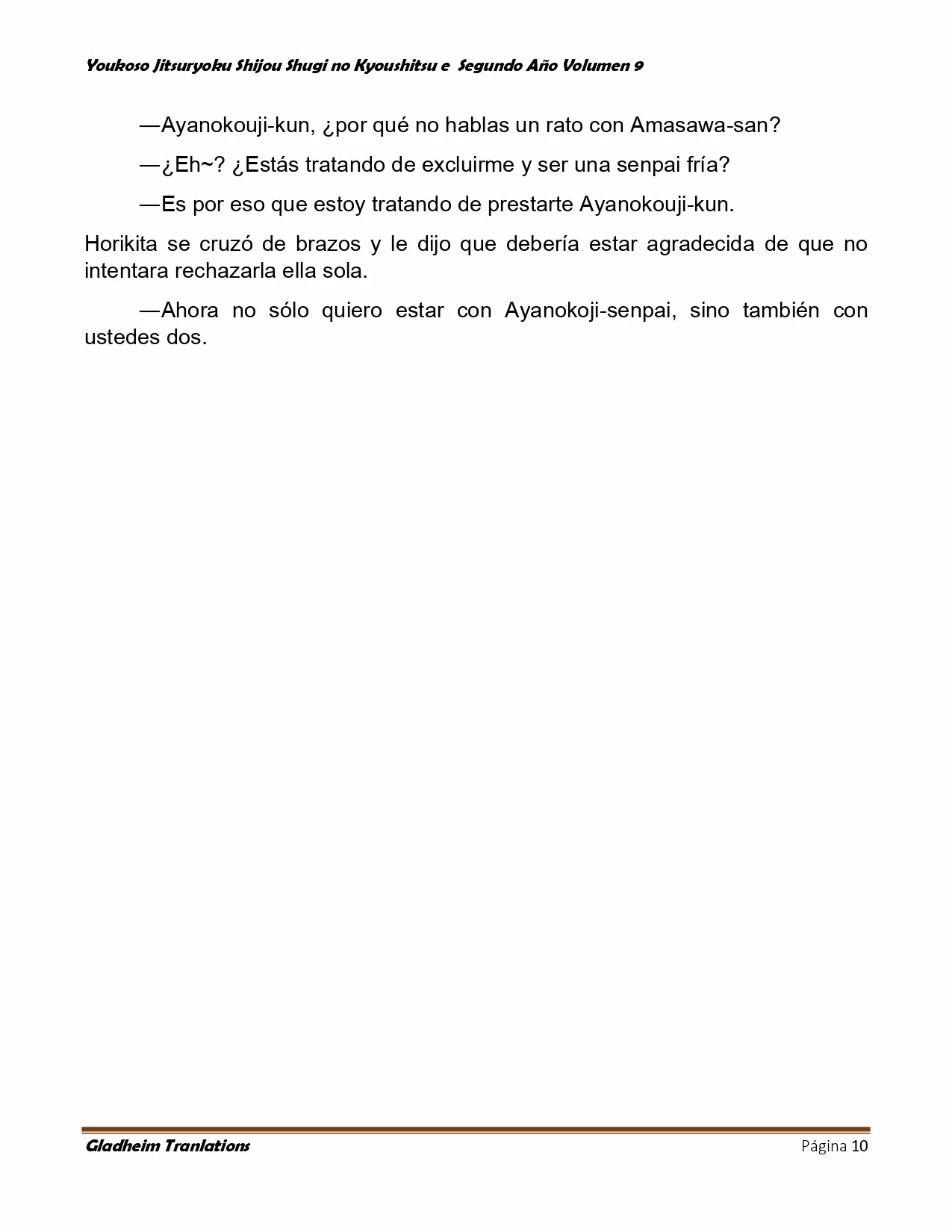 Página 10 del Manga