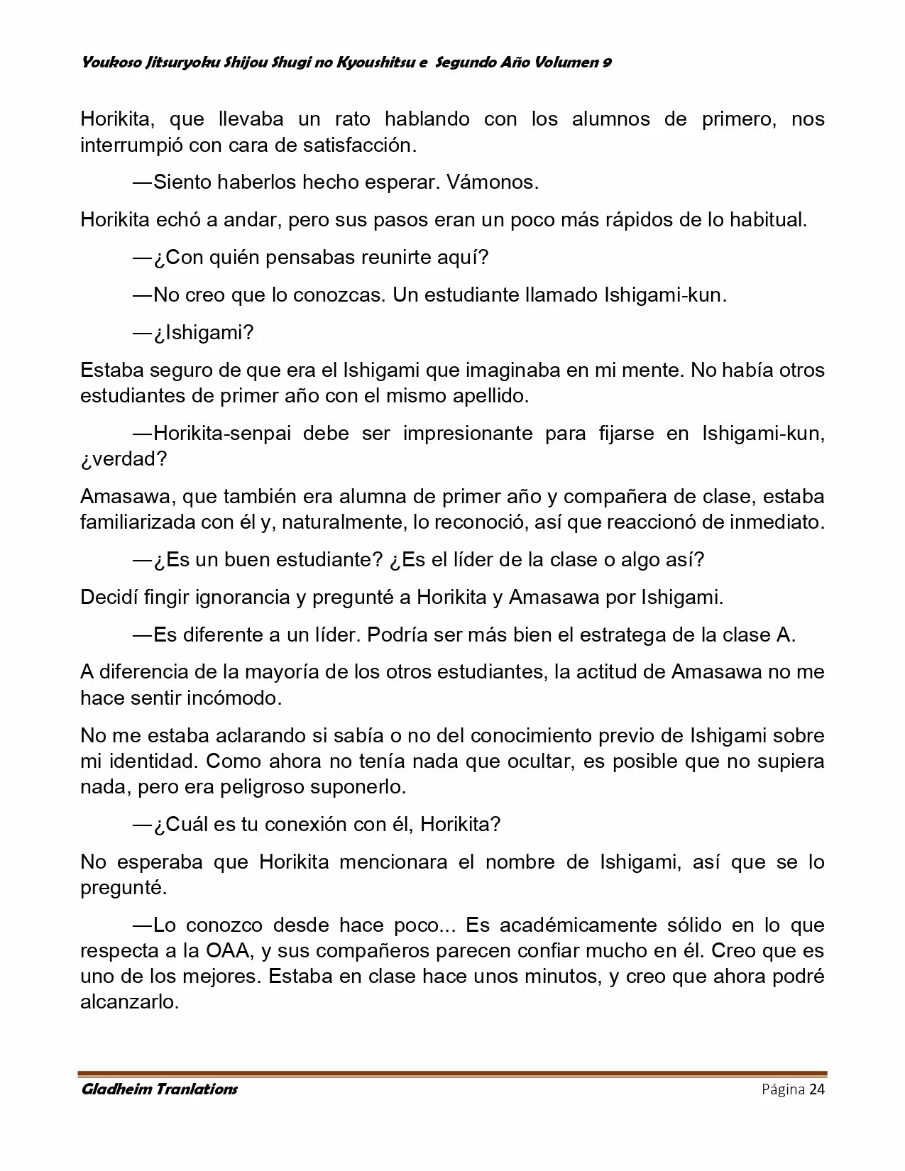 Página 24 del Manga