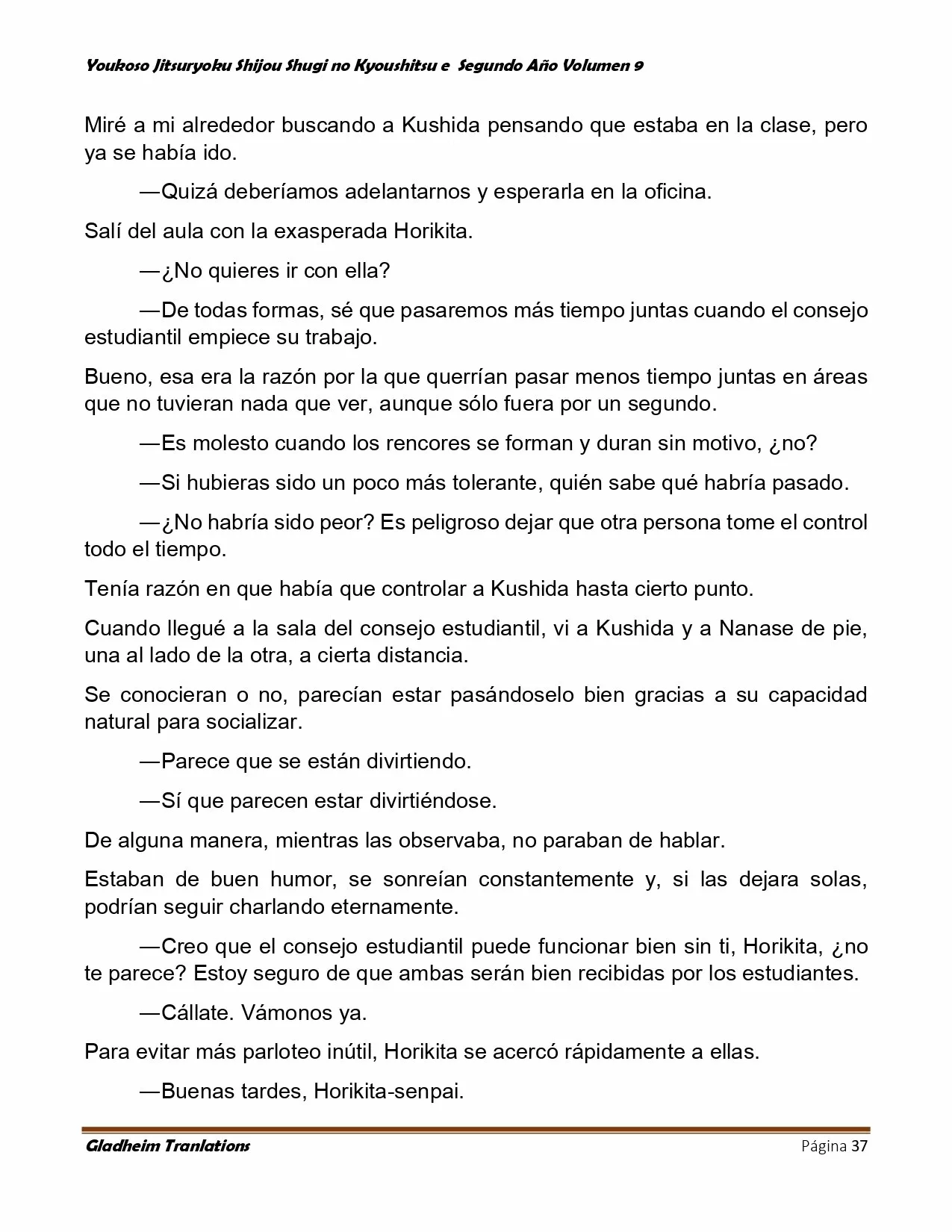 Página 37 del Manga