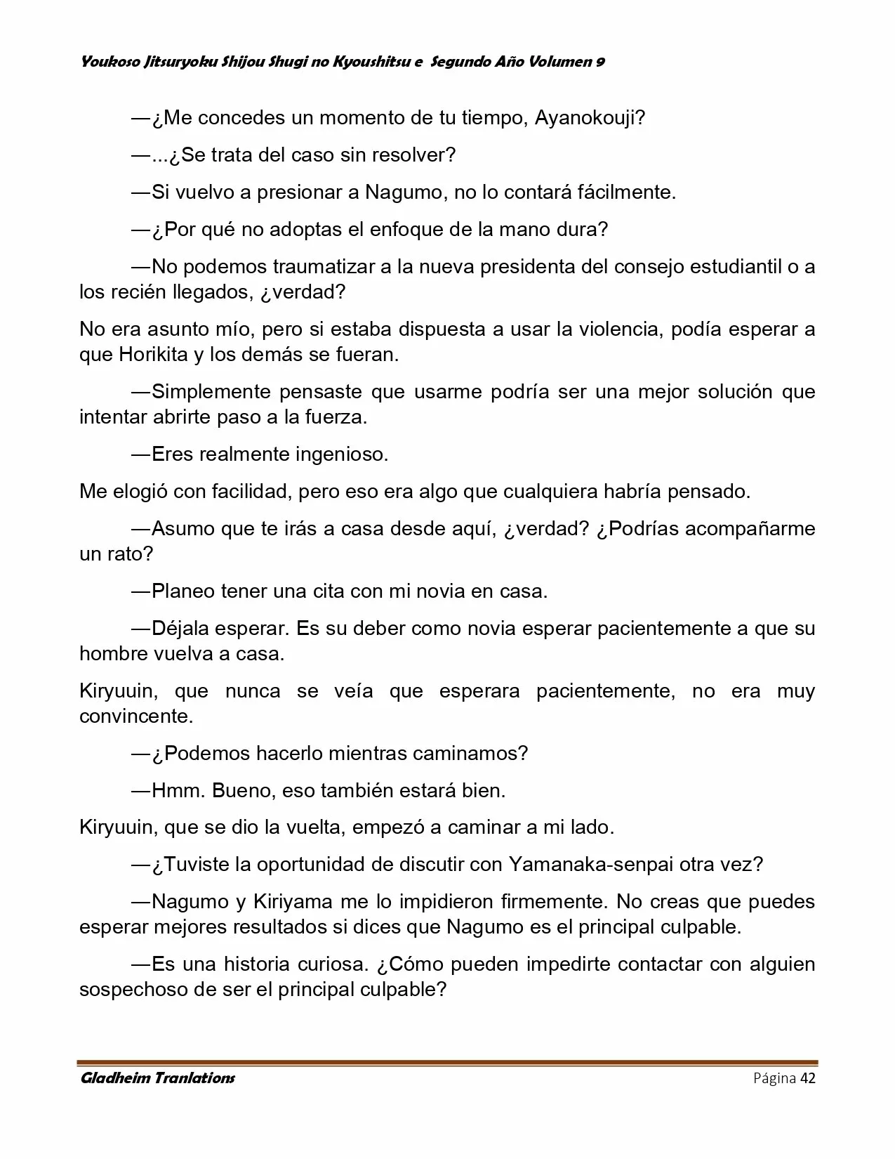 Página 42 del Manga