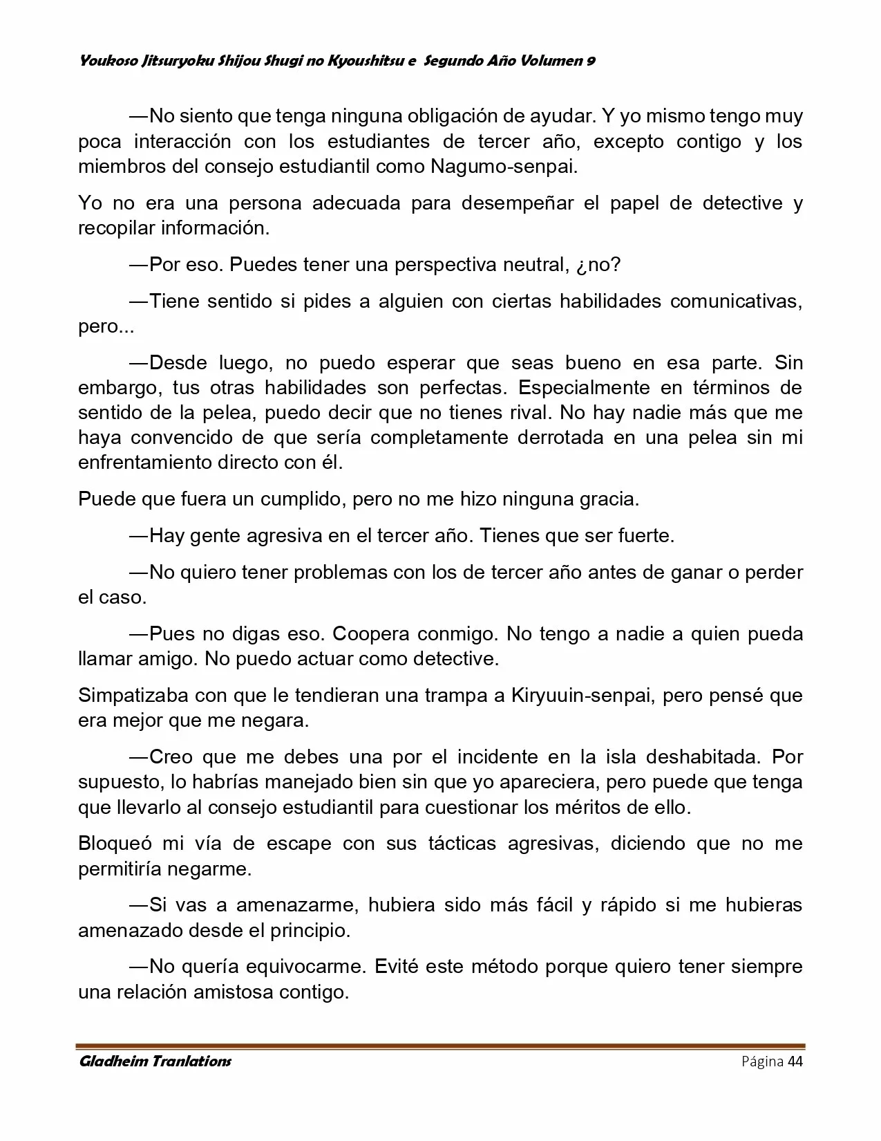 Página 44 del Manga