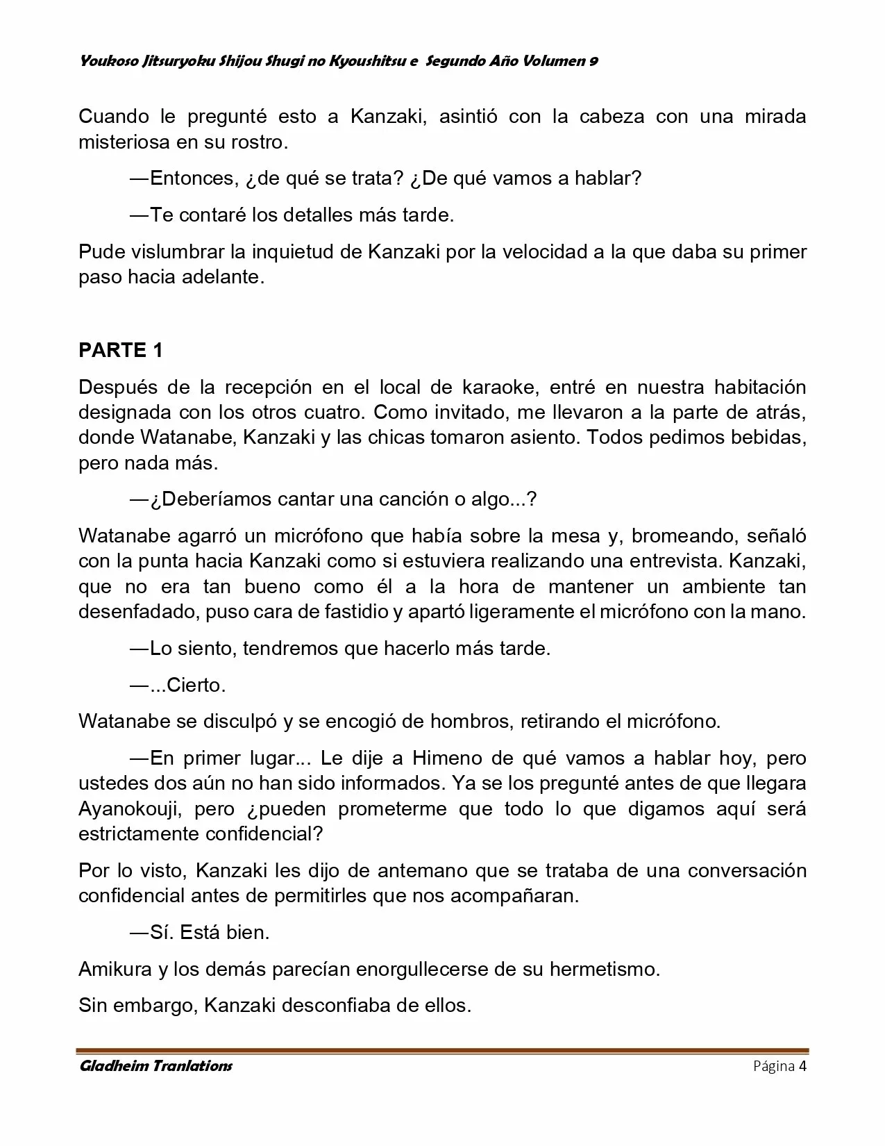 Página 4 del Manga
