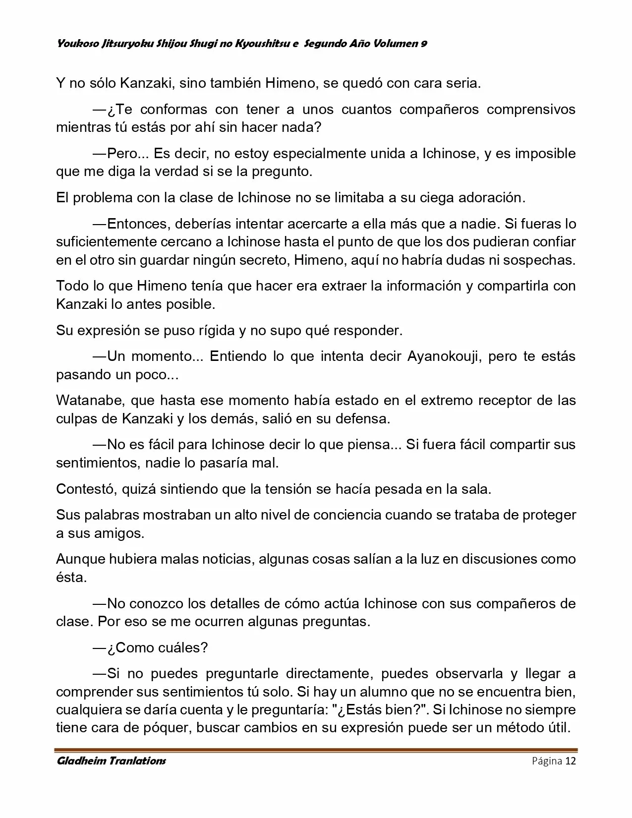 Página 12 del Manga