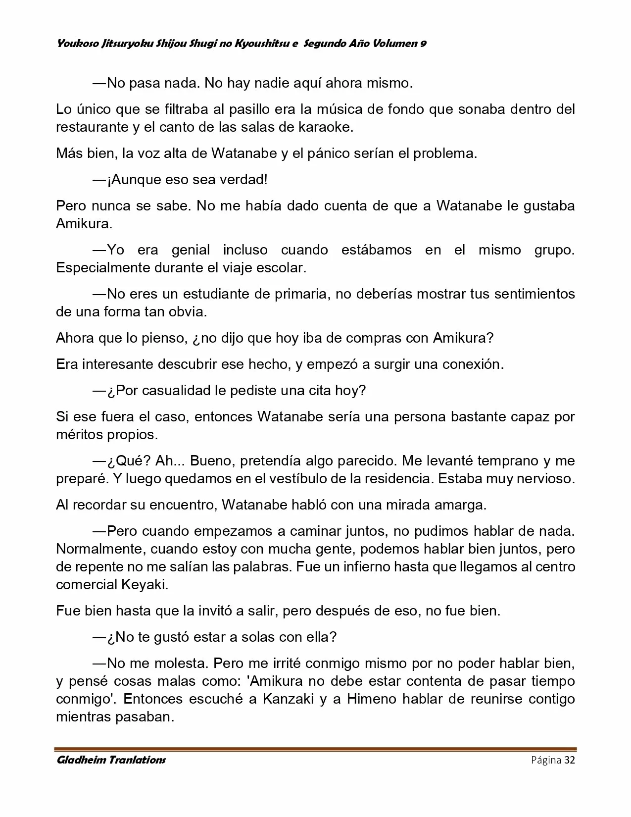 Página 32 del Manga