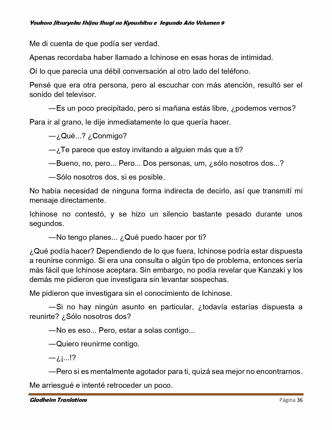 Página 36 del Manga