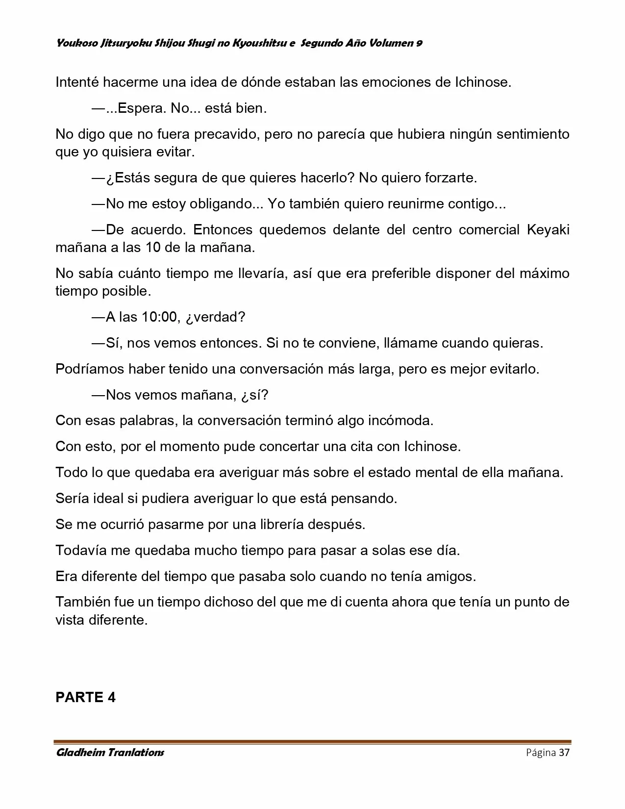 Página 37 del Manga