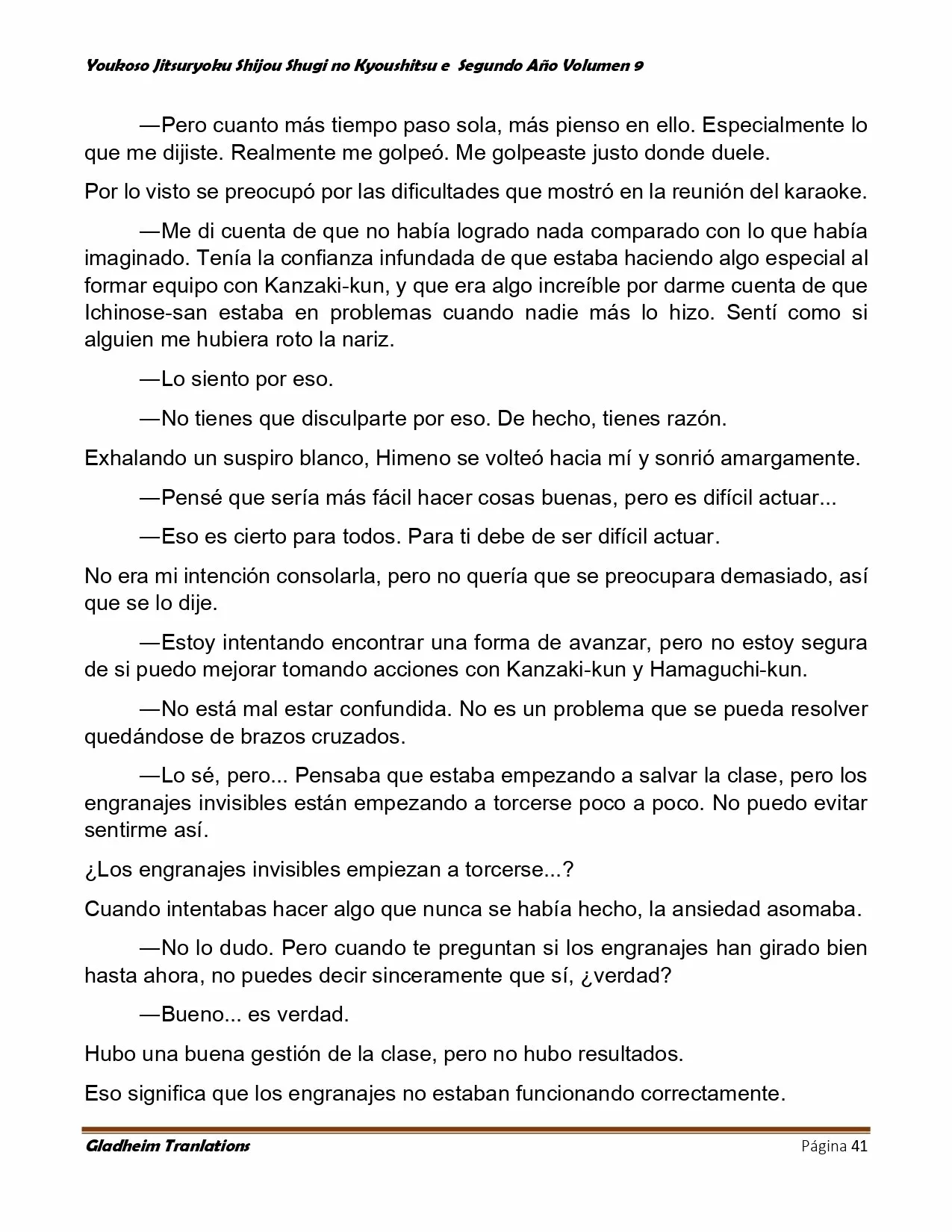 Página 41 del Manga