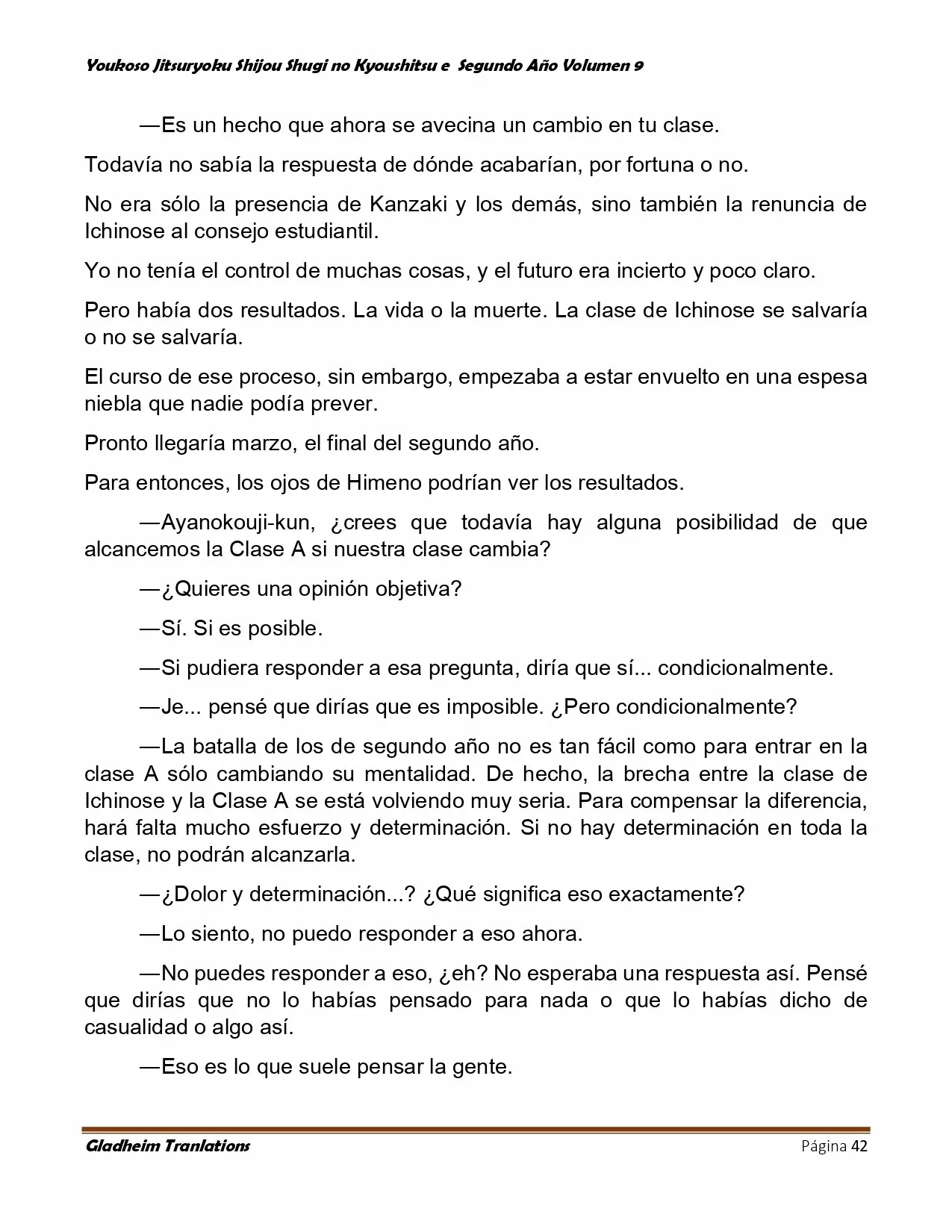 Página 42 del Manga