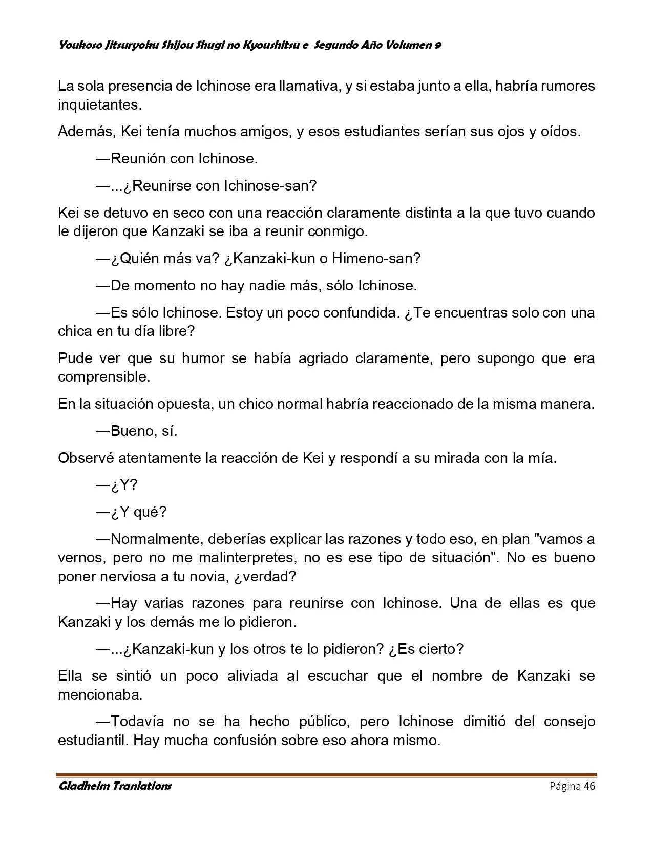 Página 46 del Manga