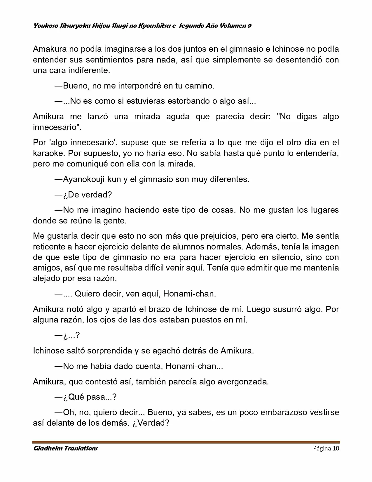 Página 10 del Manga