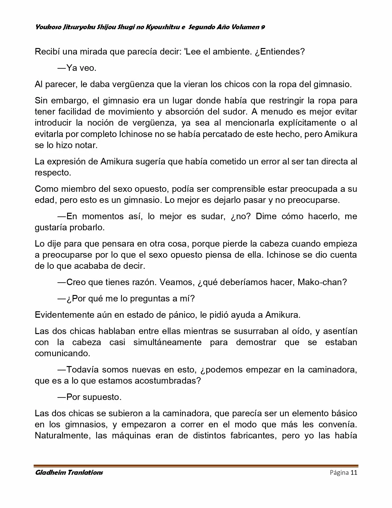 Página 11 del Manga