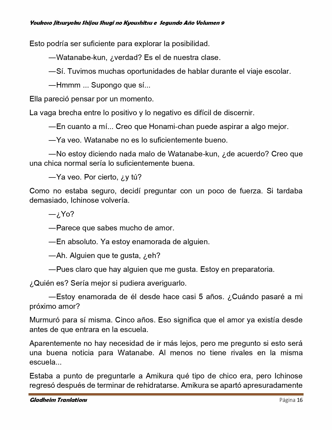 Página 16 del Manga