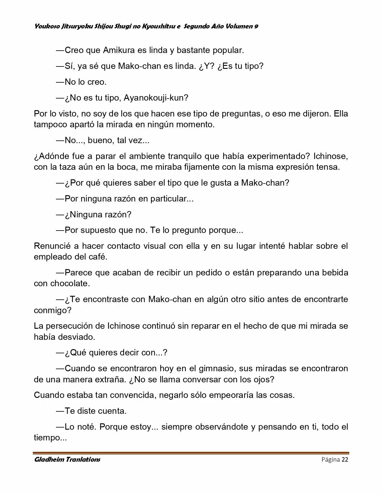 Página 22 del Manga