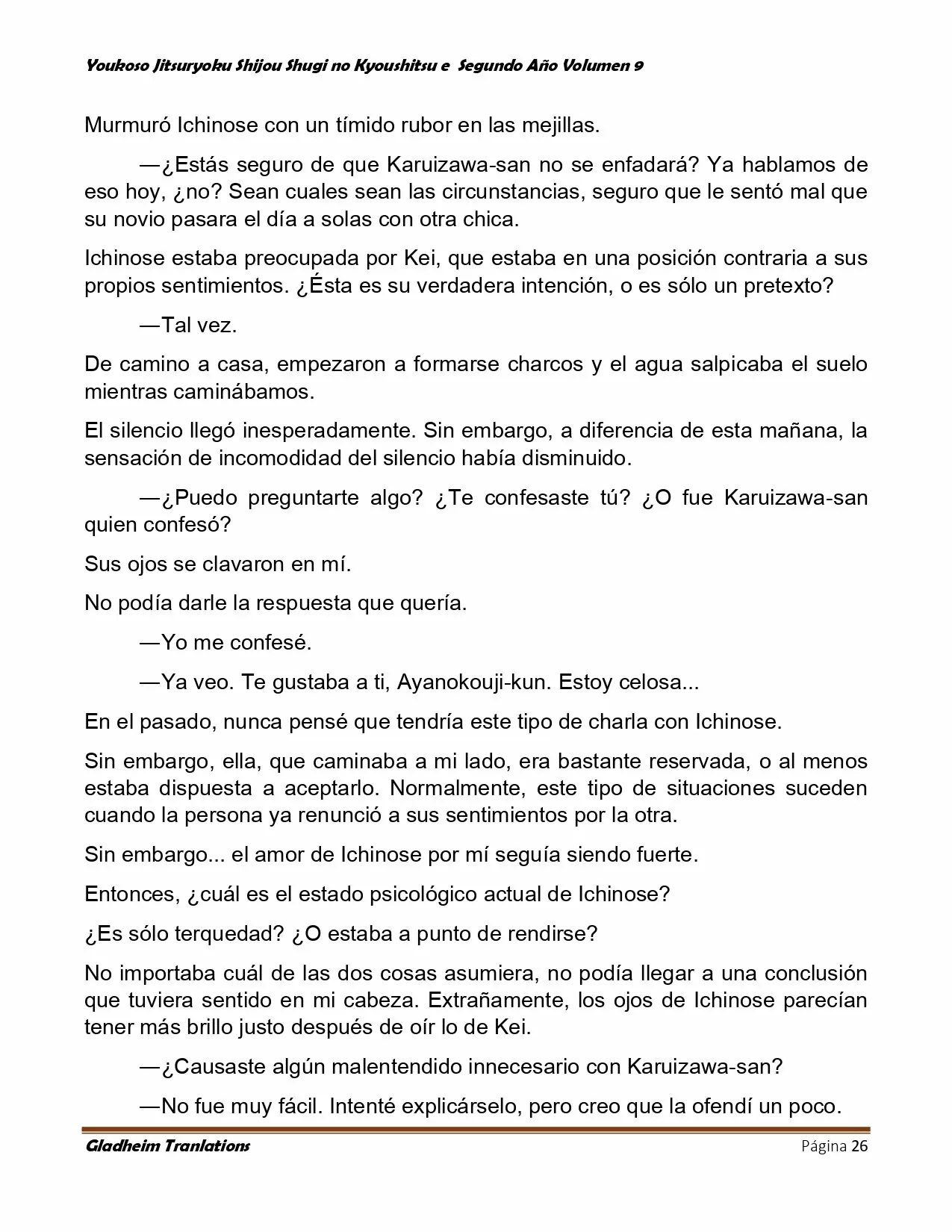 Página 26 del Manga