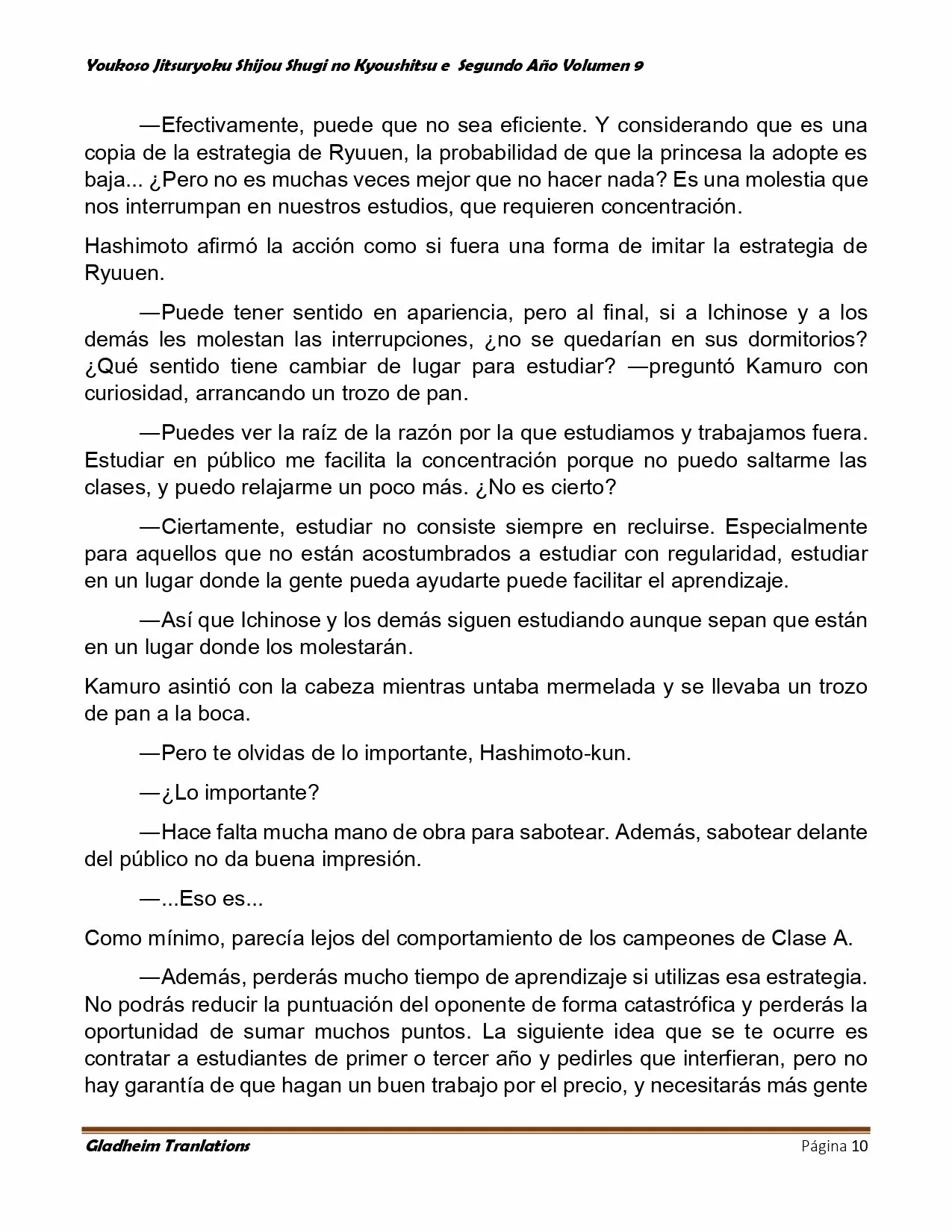 Página 10 del Manga