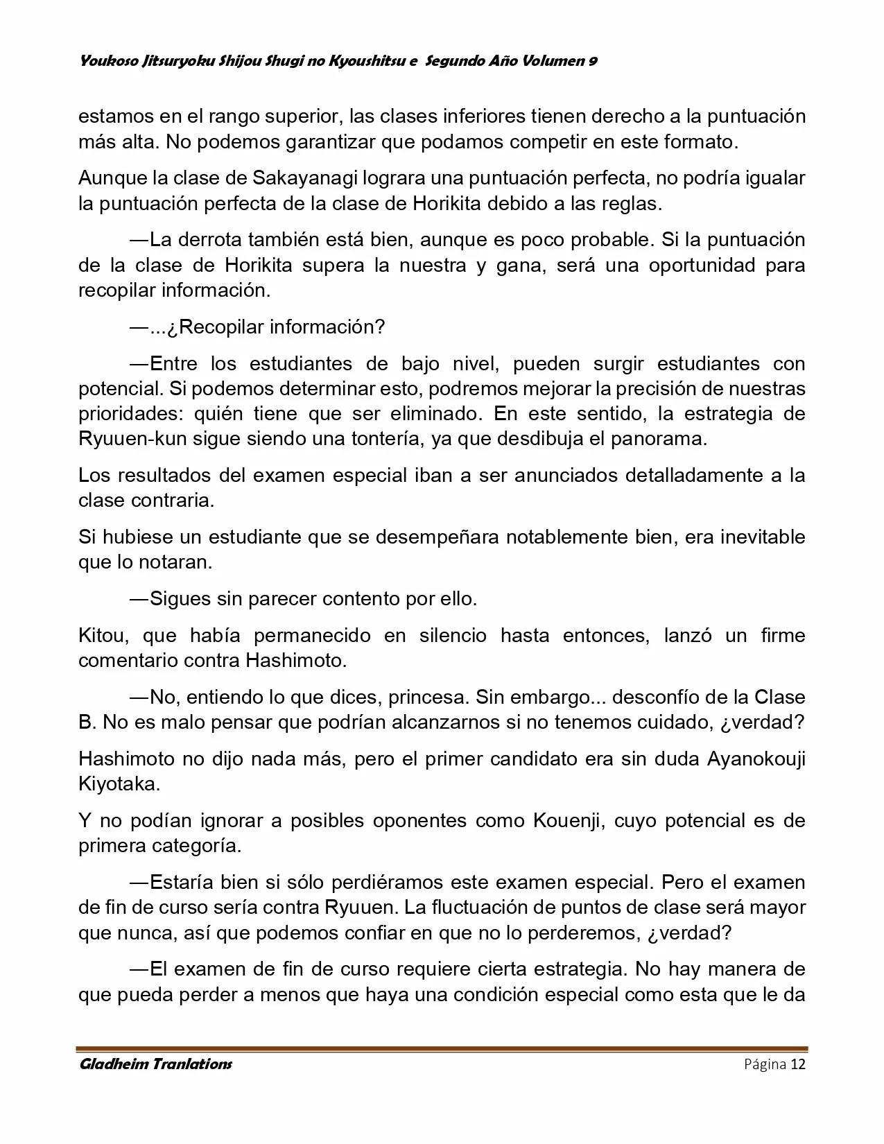 Página 12 del Manga