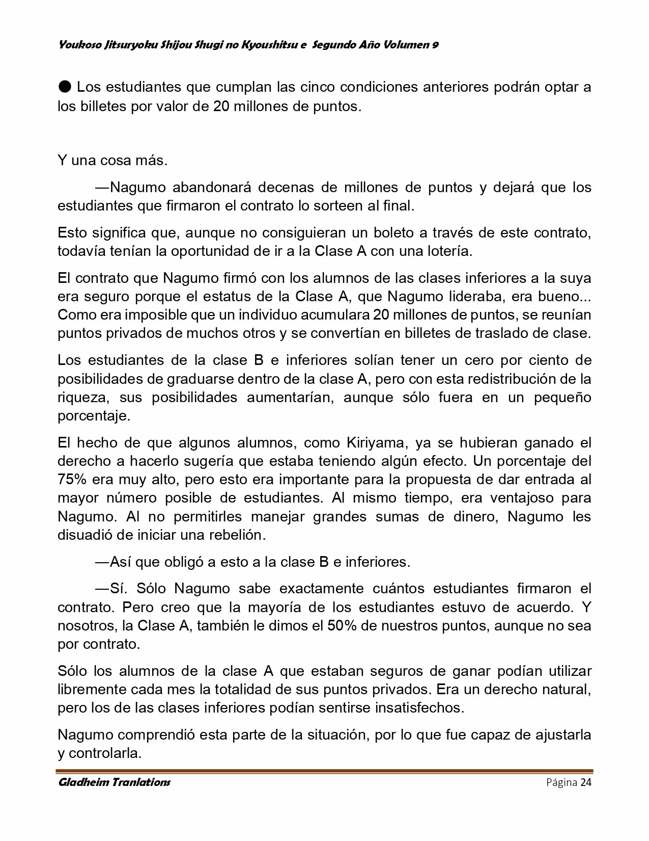 Página 24 del Manga