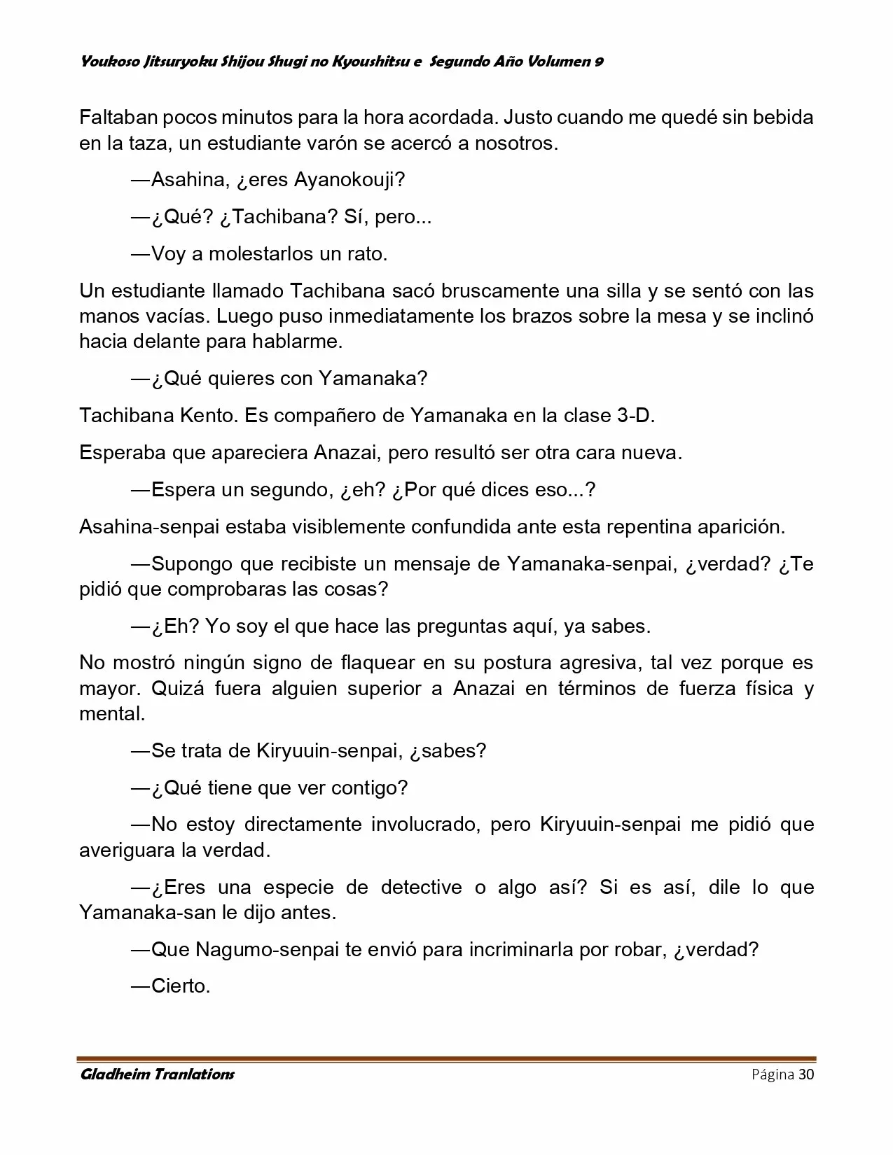 Página 30 del Manga