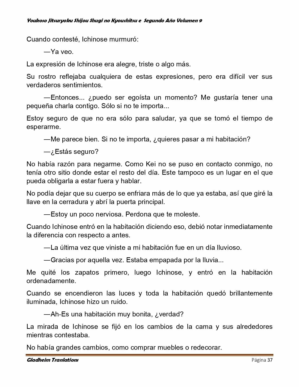 Página 37 del Manga