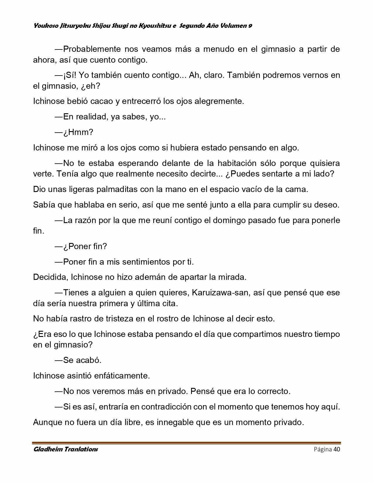 Página 40 del Manga