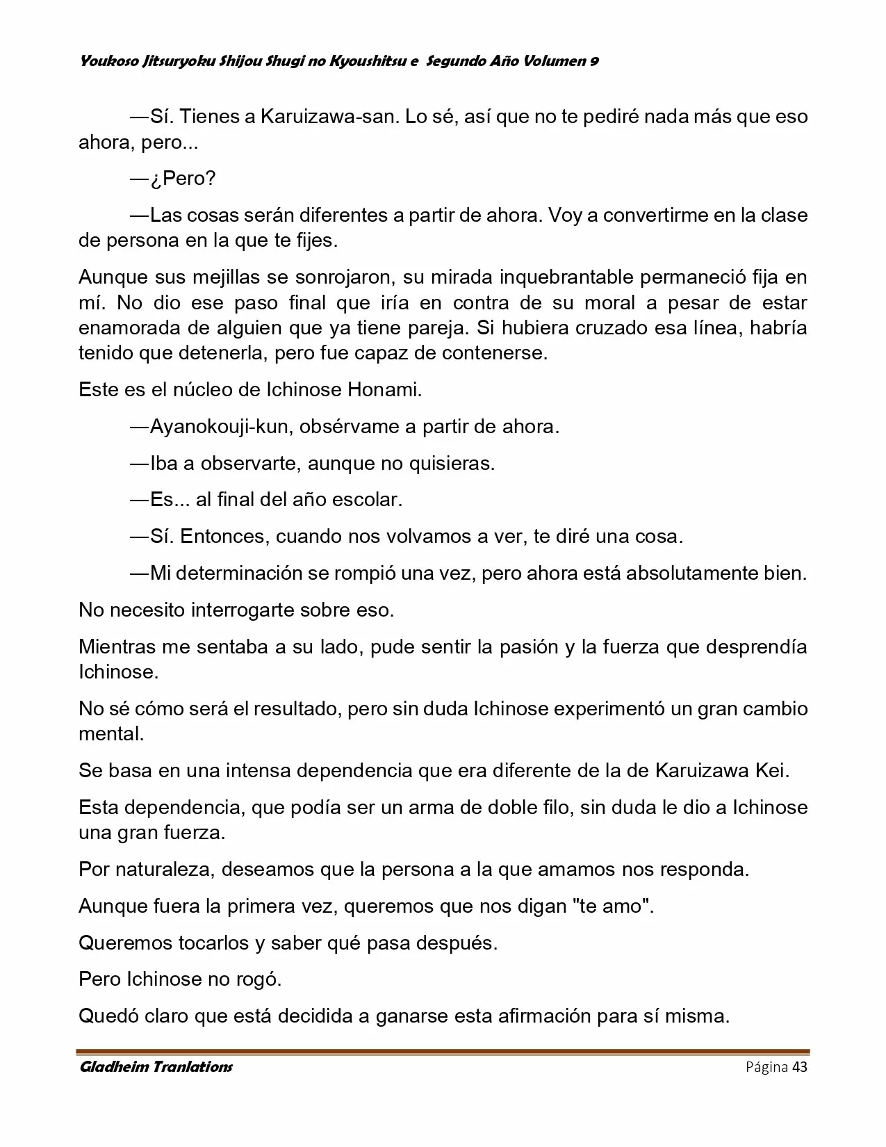 Página 43 del Manga