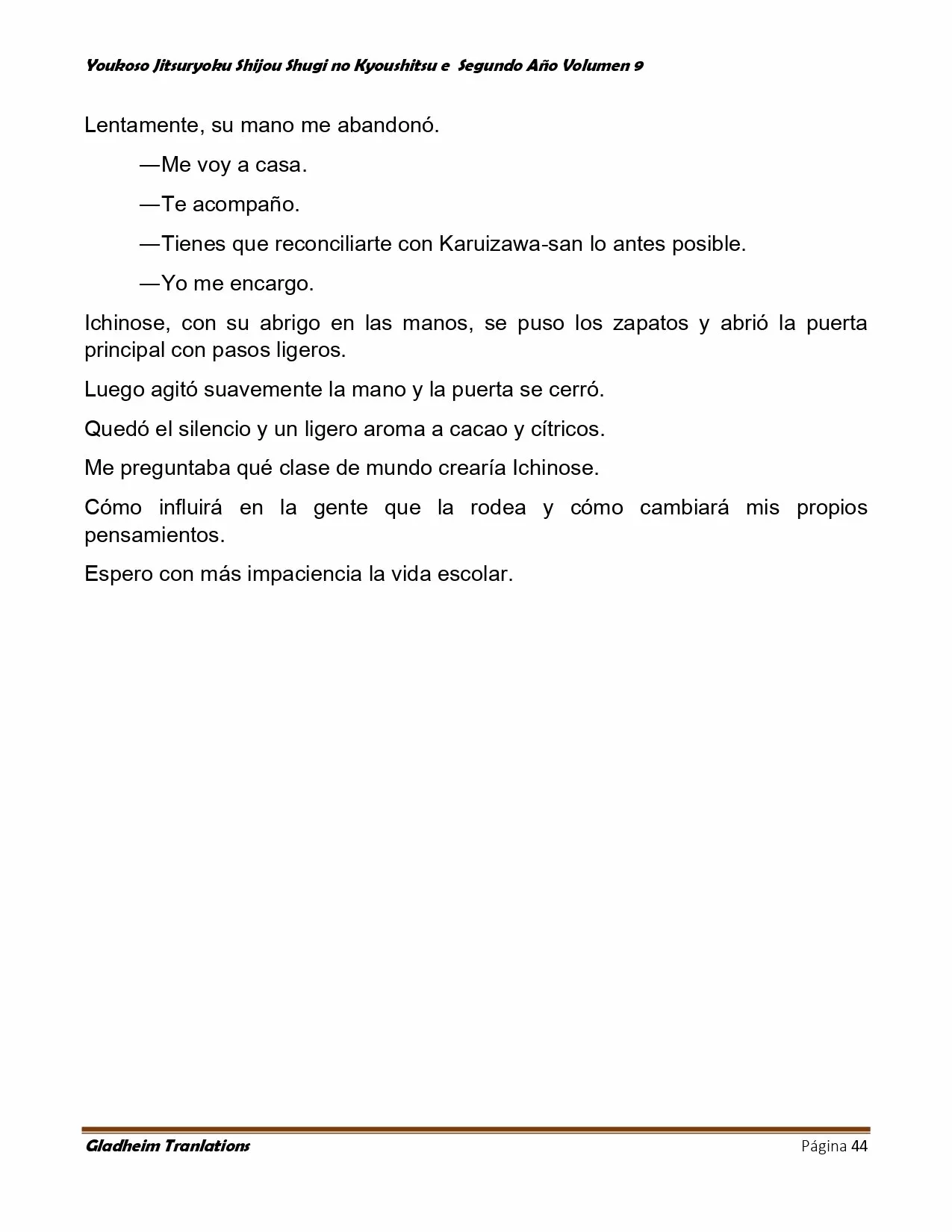 Página 44 del Manga